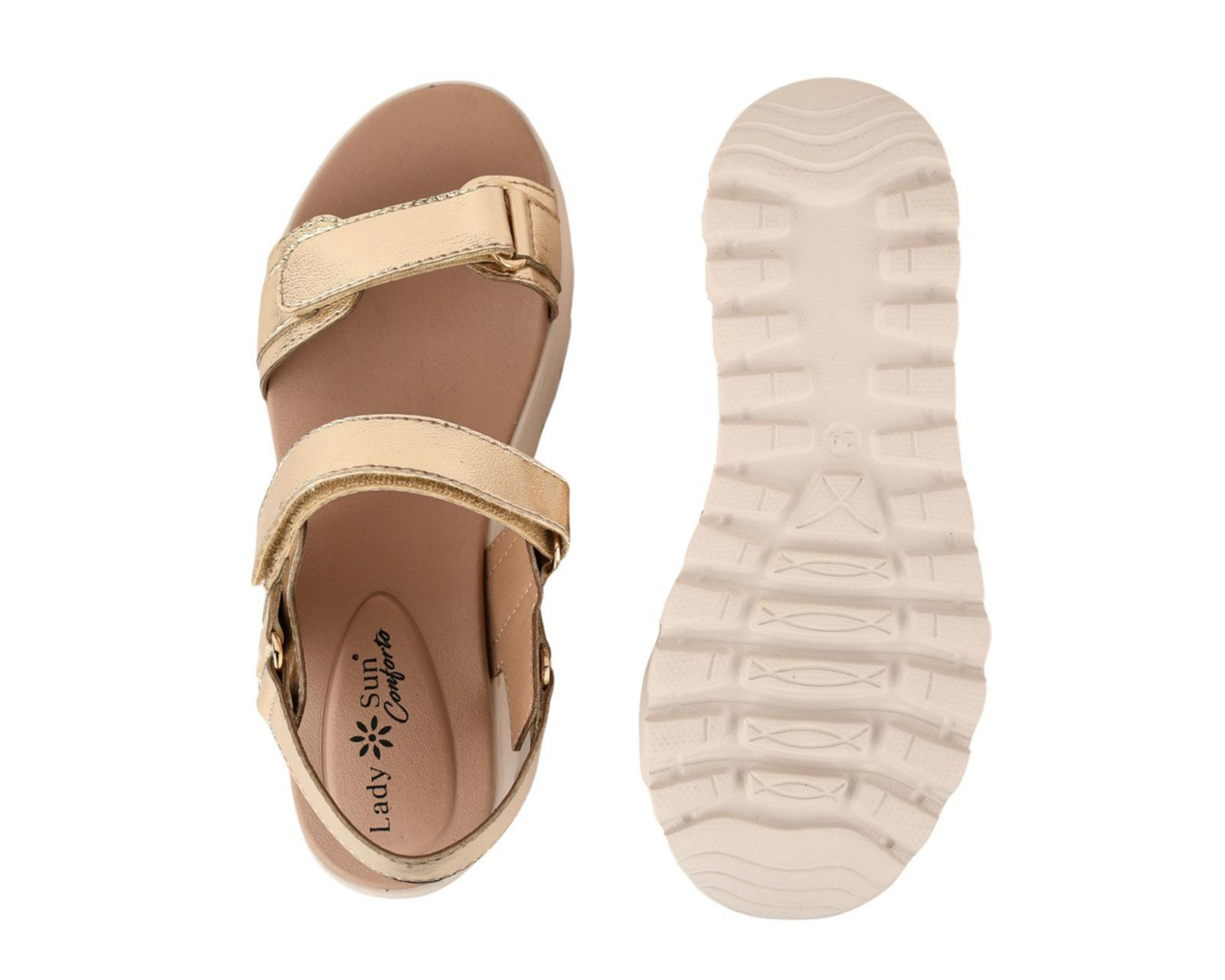 Foto 3 pulgar | Sandalias Confort Lady Sun Conforto para Mujer