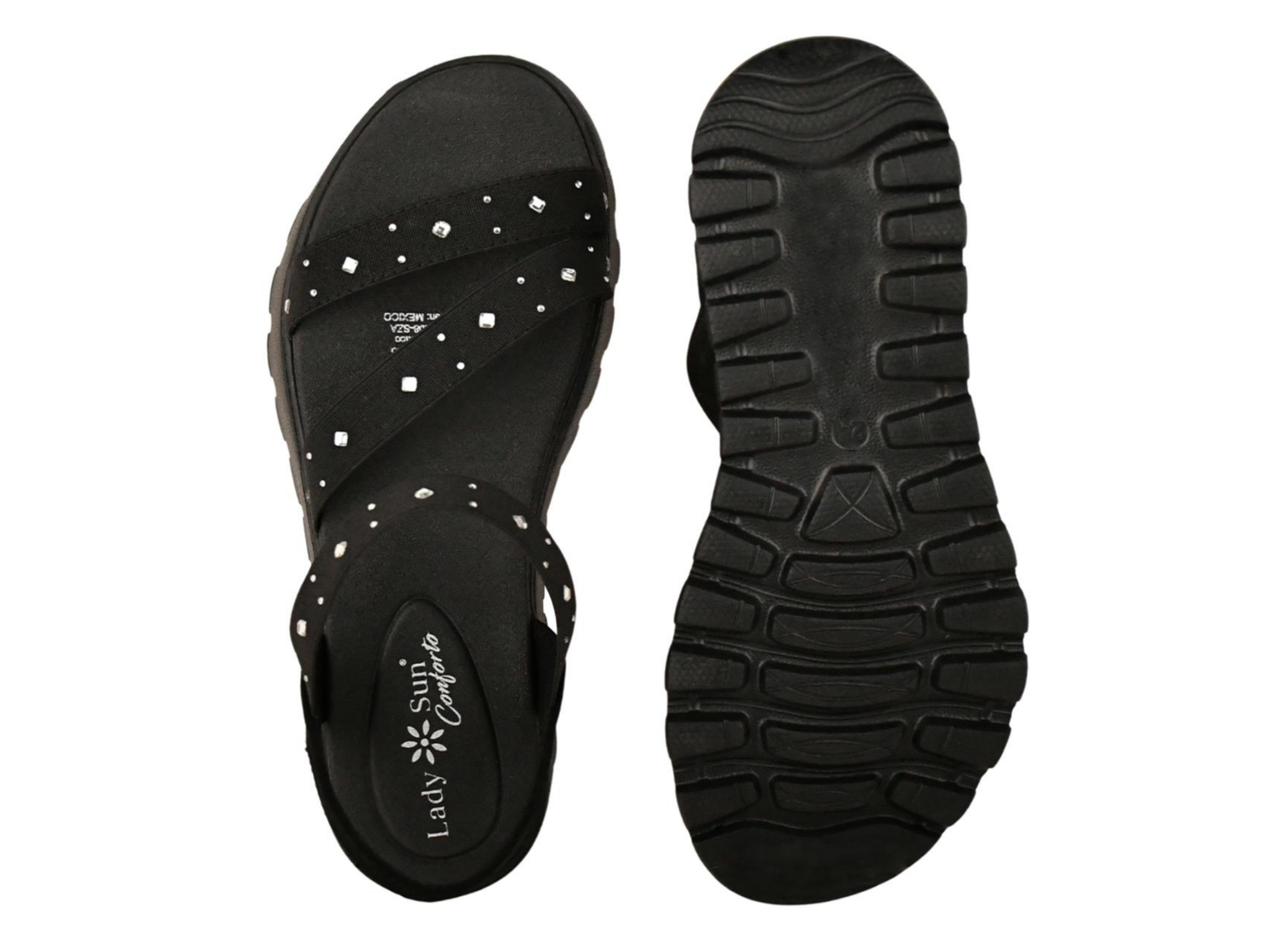 Foto 3 pulgar | Sandalias Lady Sun Conforto para Mujer