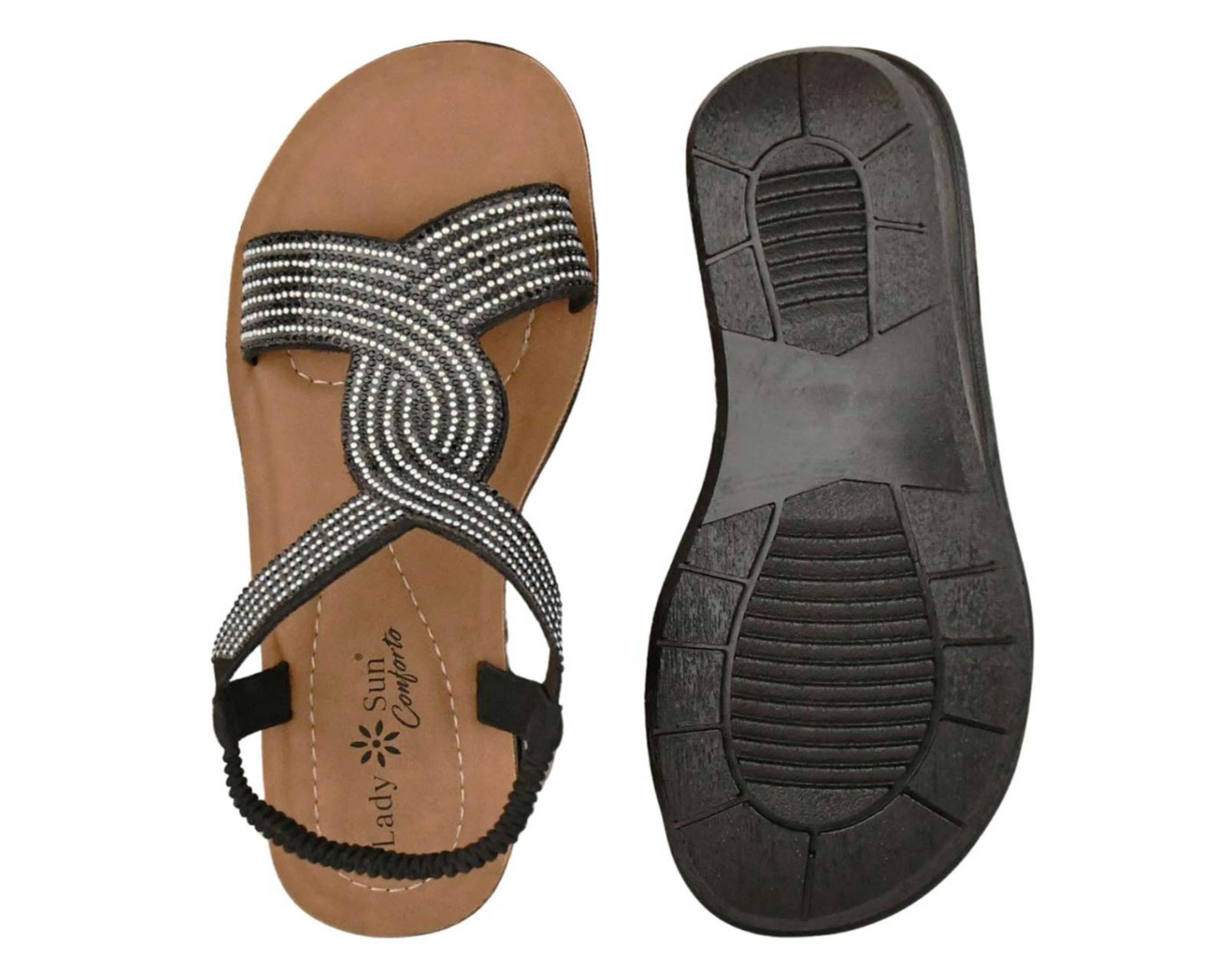 Foto 3 pulgar | Sandalias Confort Lady Sun Conforto para Mujer