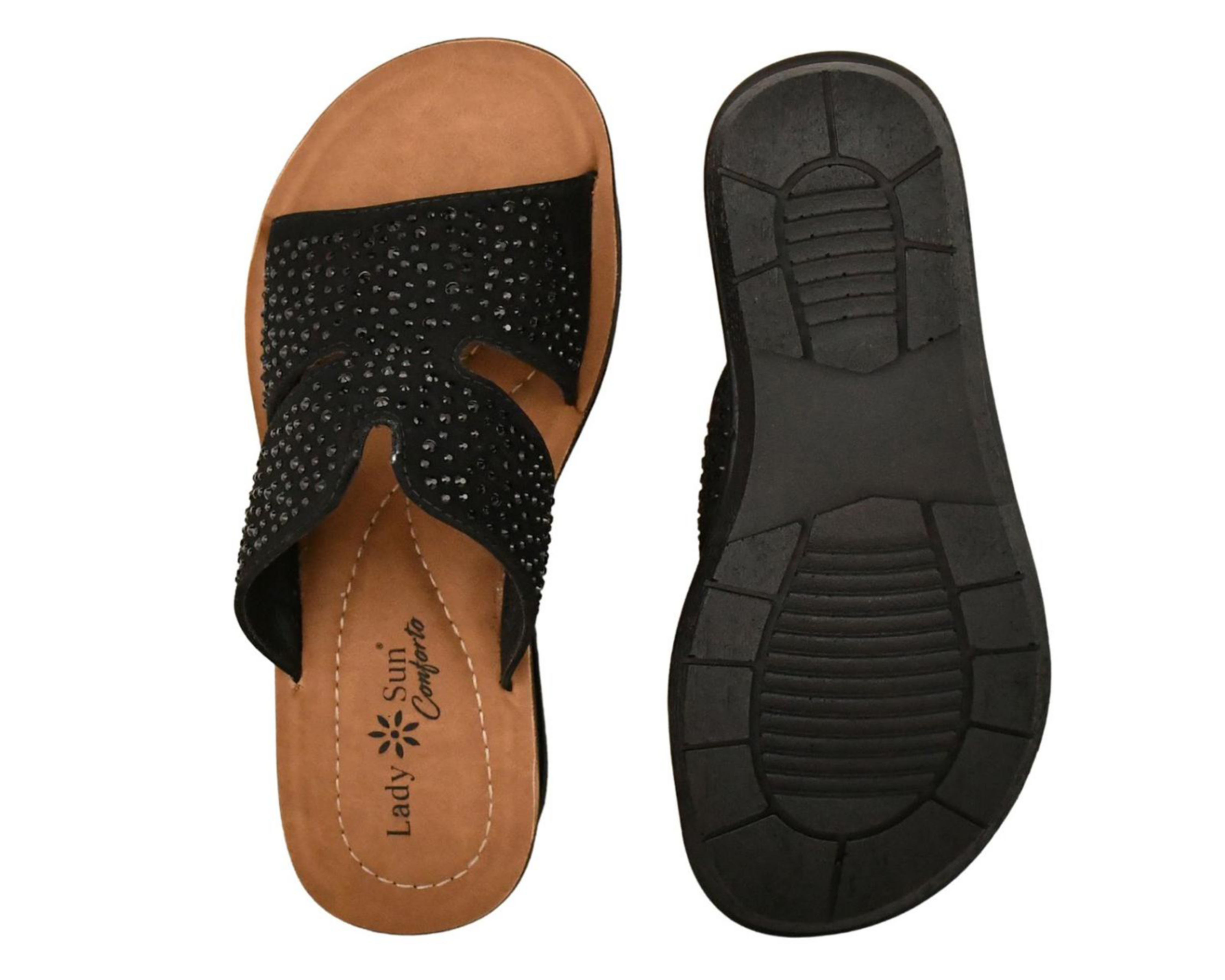 Foto 3 pulgar | Sandalias Lady Sun Conforto para Mujer