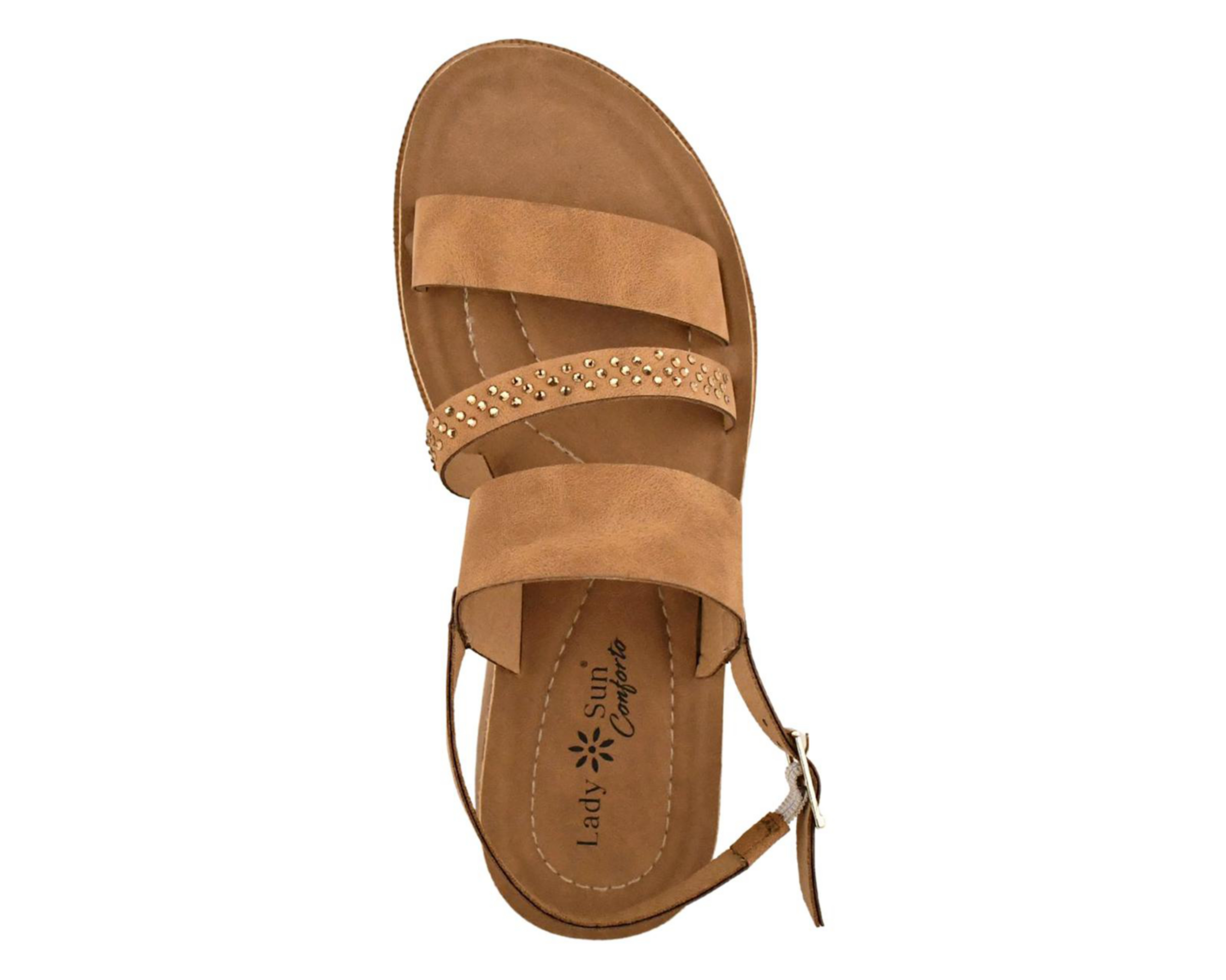 Foto 6 pulgar | Sandalias Confort Lady Sun Conforto para Mujer