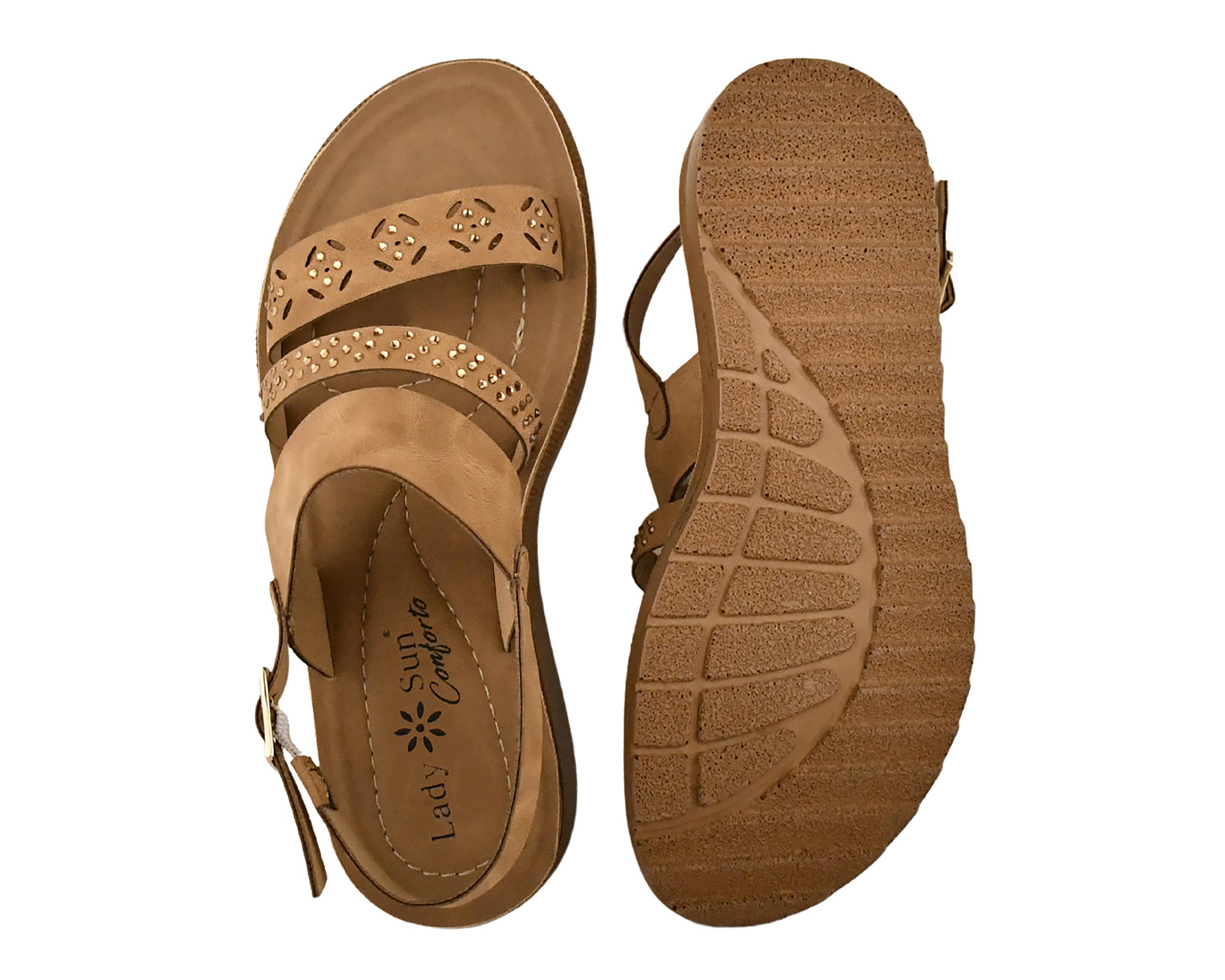 Foto 7 pulgar | Sandalias Confort Lady Sun Conforto para Mujer