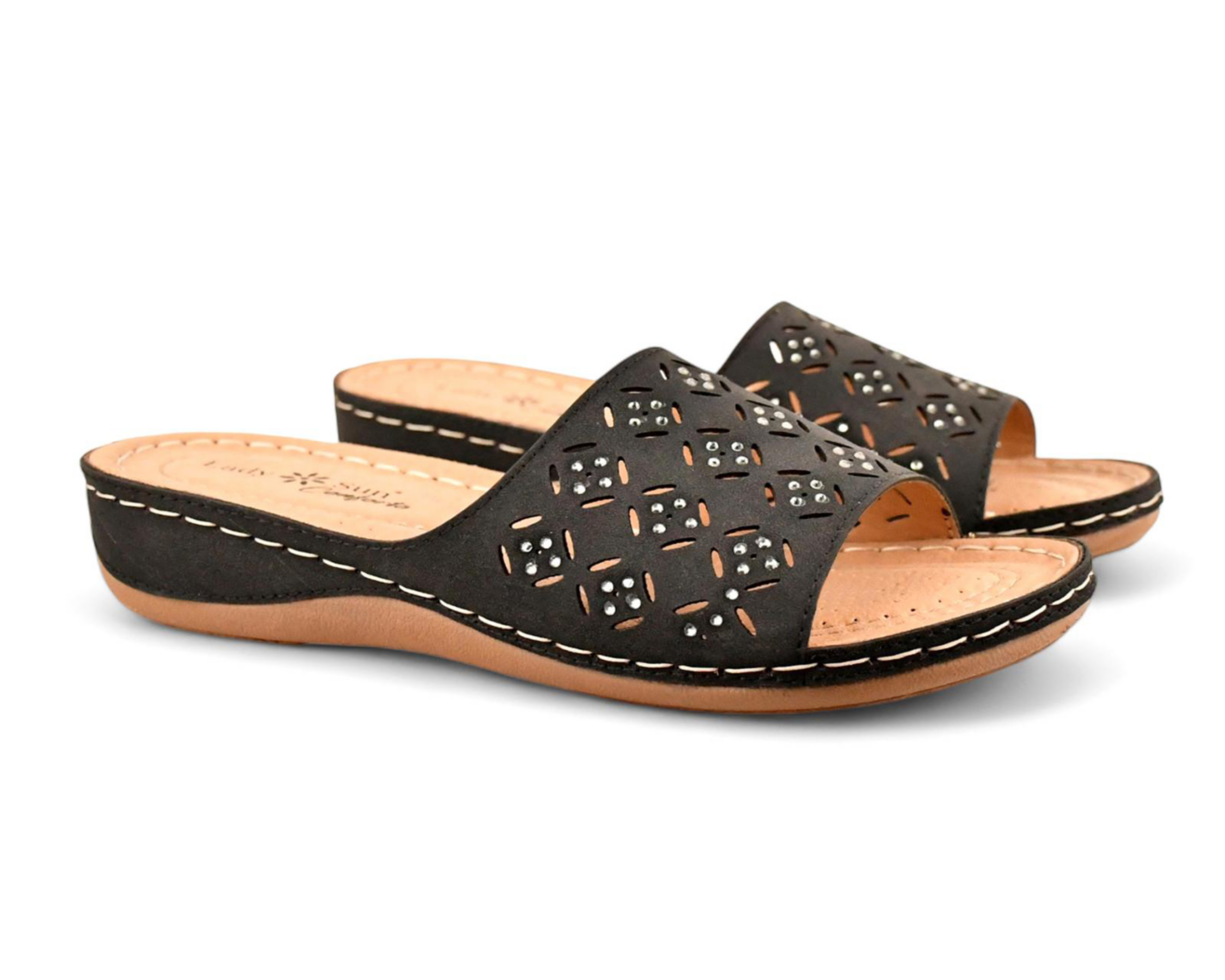 Foto 2 pulgar | Sandalias Confort Lady Sun Conforto para Mujer