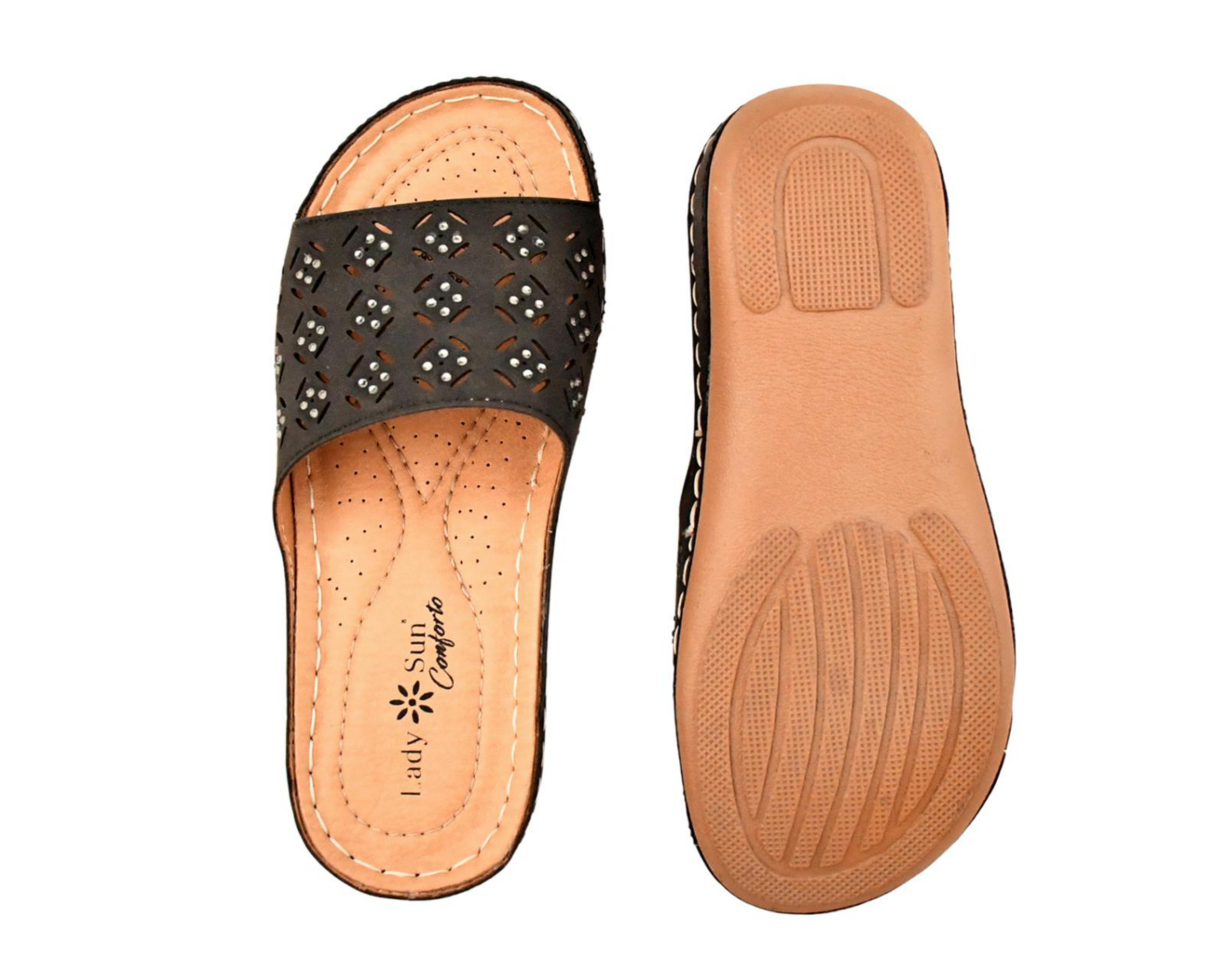 Foto 3 pulgar | Sandalias Confort Lady Sun Conforto para Mujer