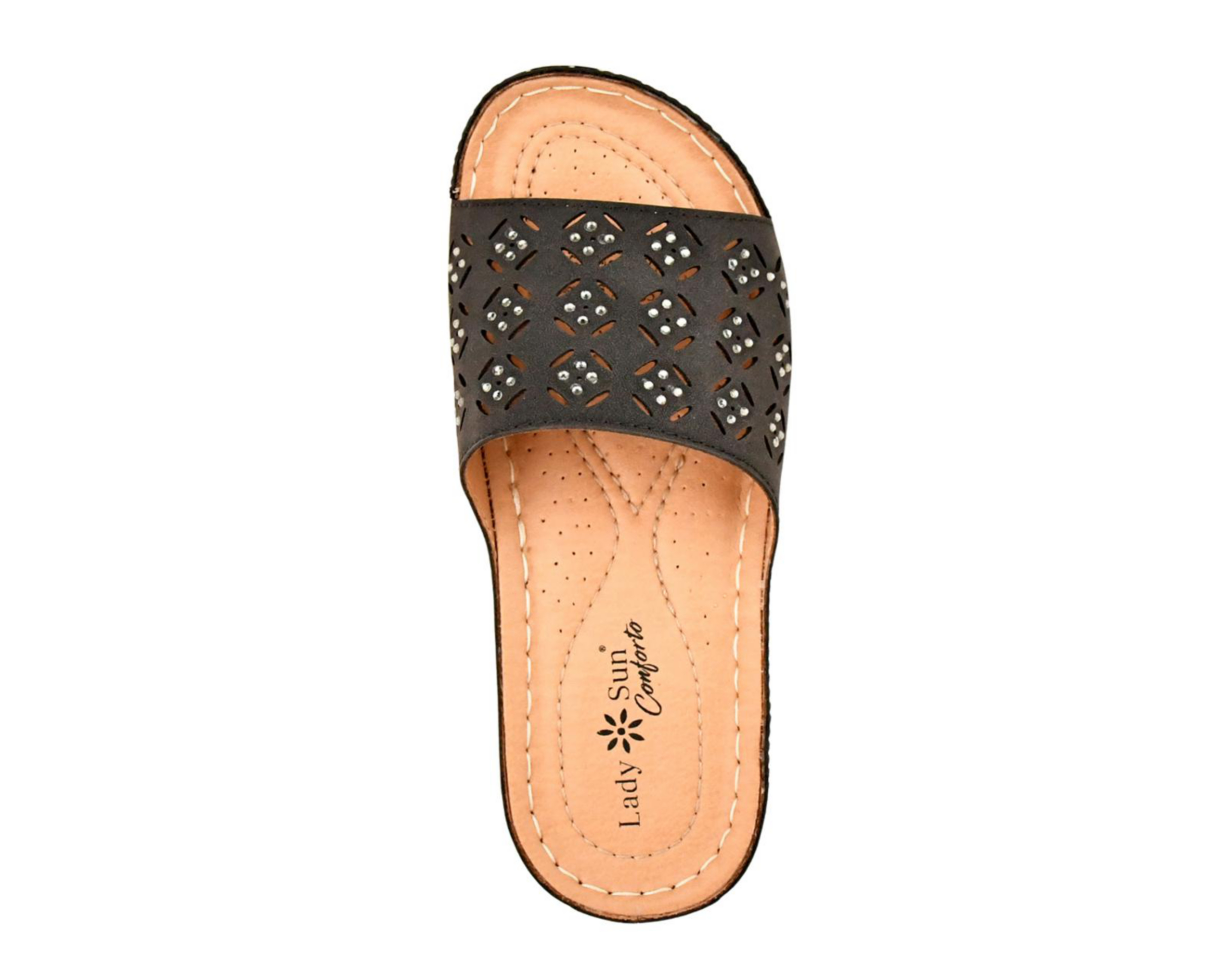 Foto 6 pulgar | Sandalias Confort Lady Sun Conforto para Mujer