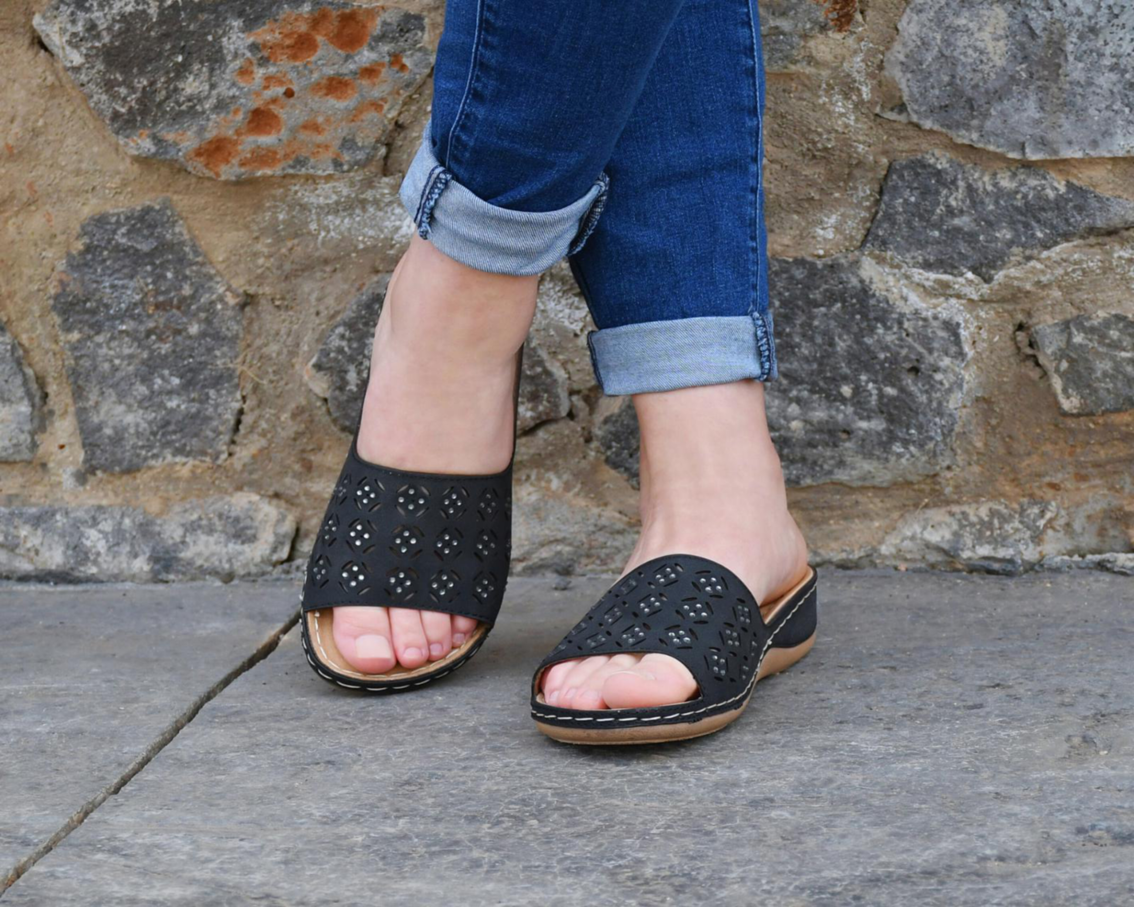 Foto 8 pulgar | Sandalias Confort Lady Sun Conforto para Mujer