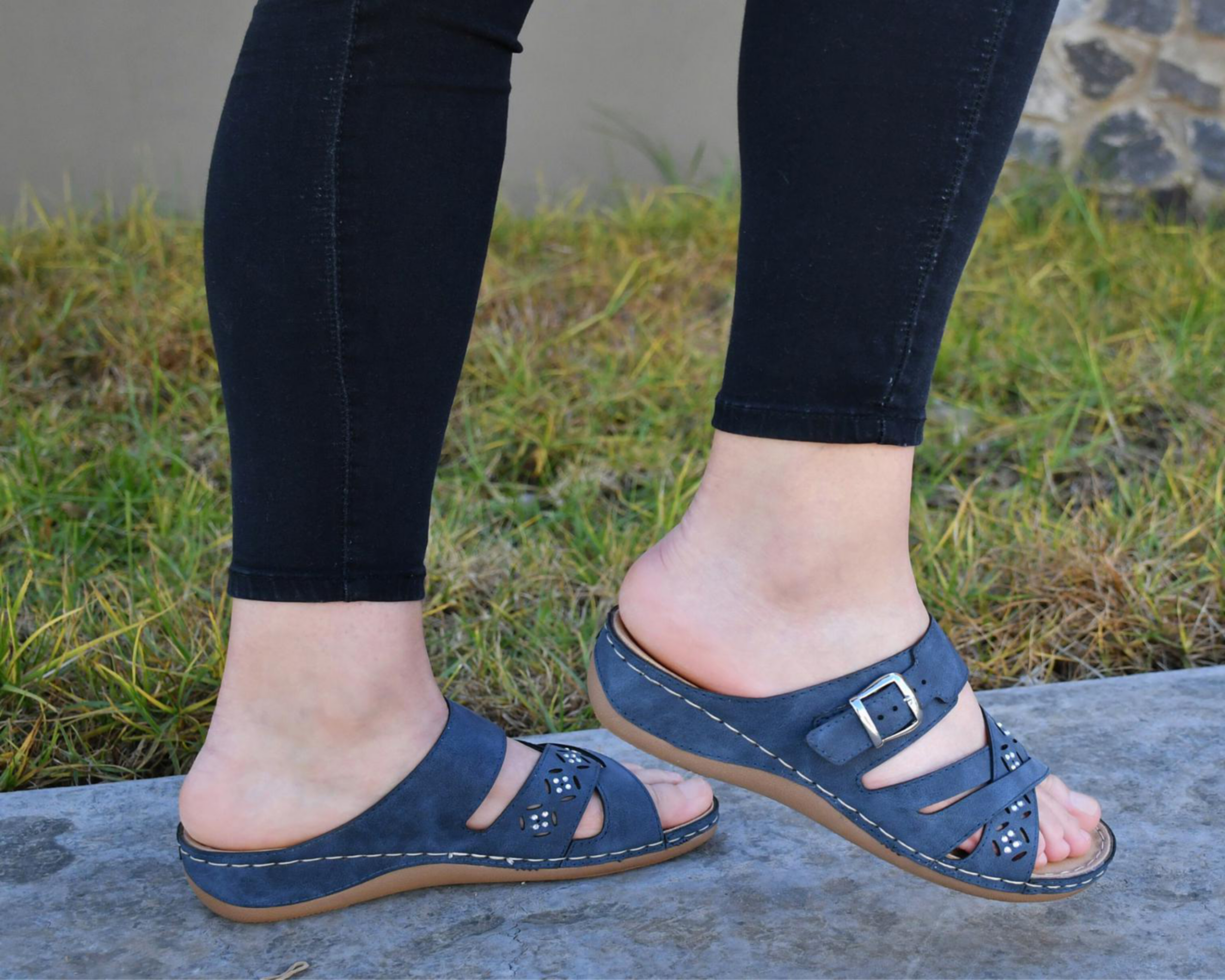 Foto 7 | Sandalias Confort Lady Sun Conforto para Mujer