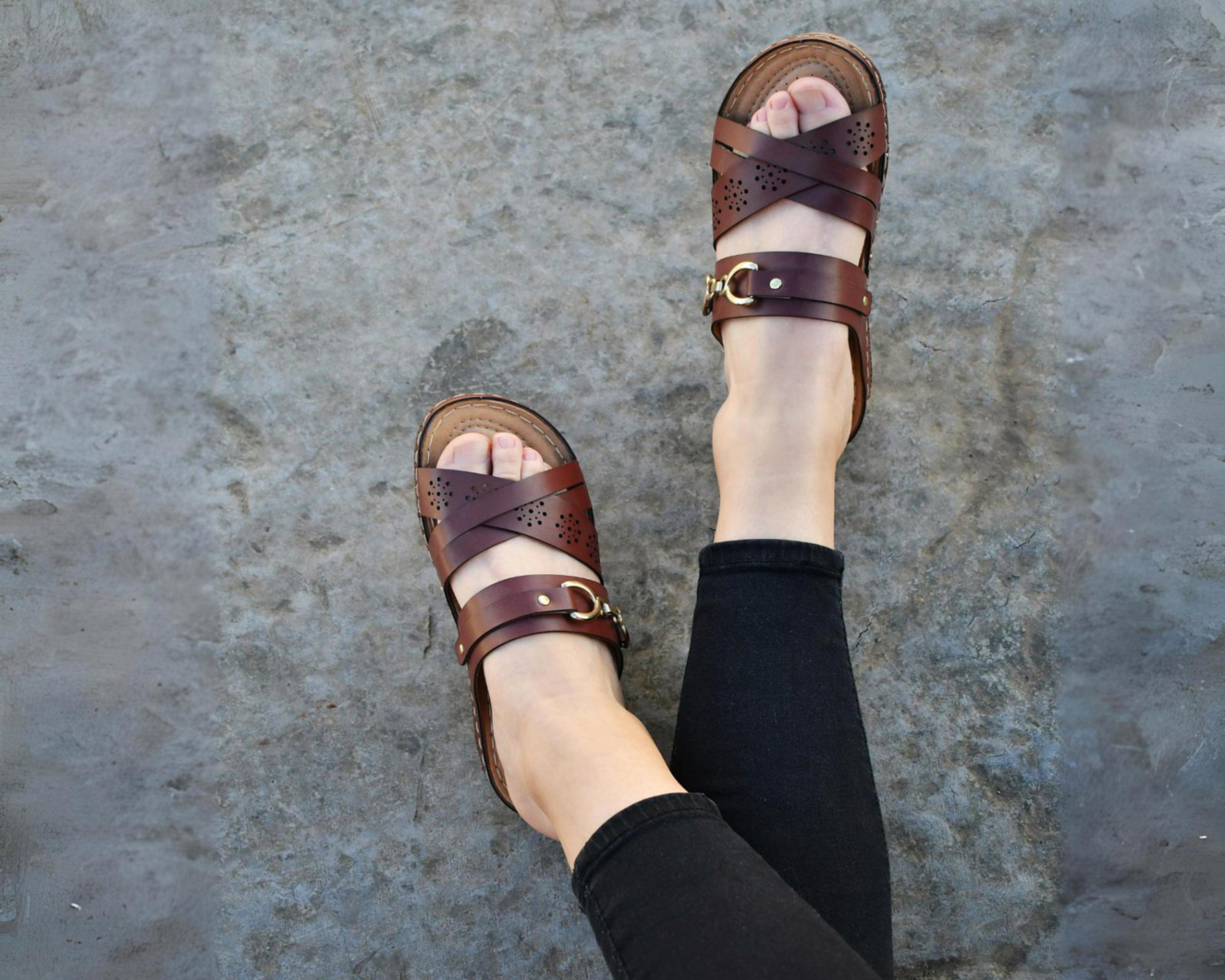 Foto 7 | Sandalias Confort Lady Sun Conforto para Mujer