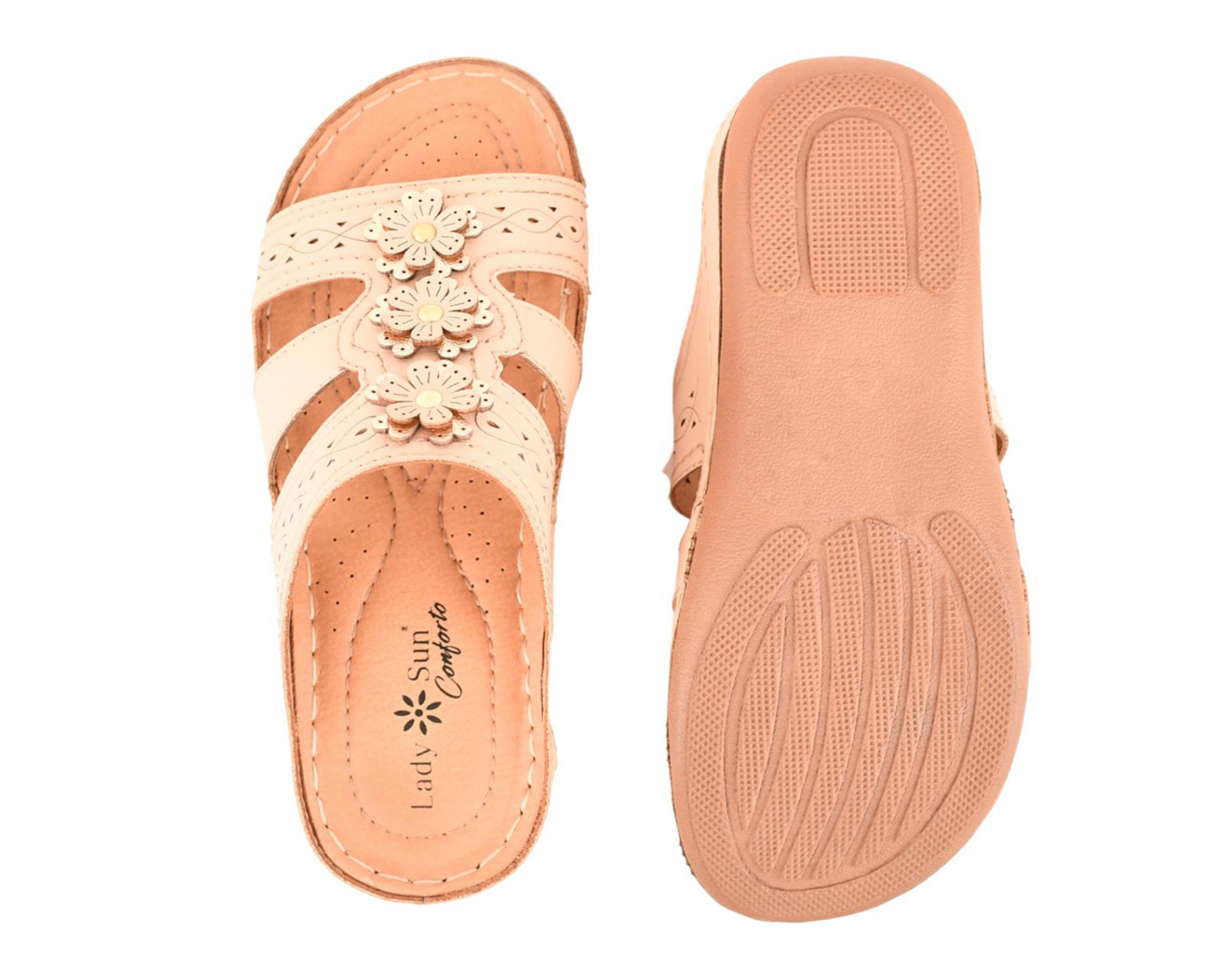 Foto 3 pulgar | Sandalias Confort Lady Sun Conforto para Mujer