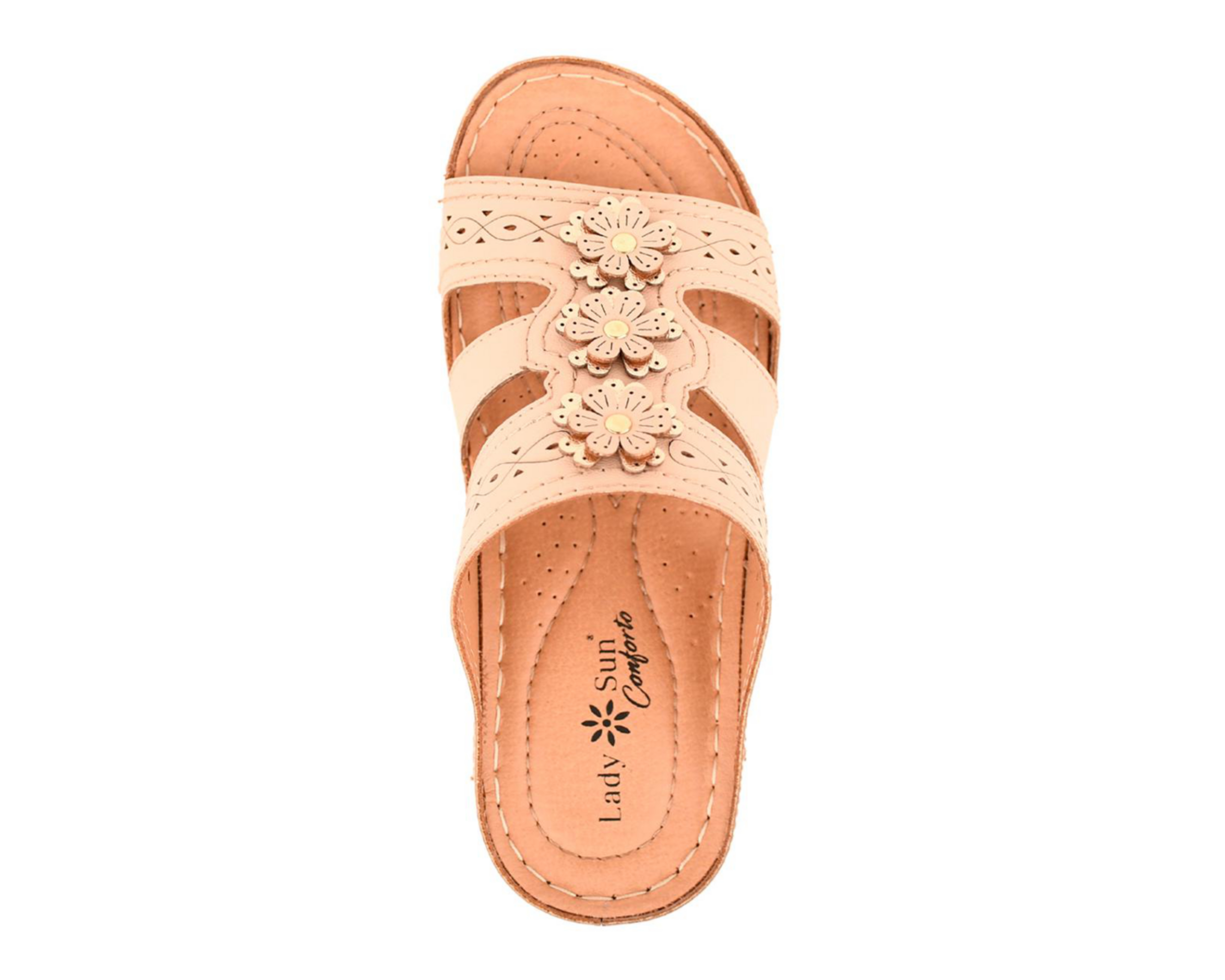 Foto 6 pulgar | Sandalias Confort Lady Sun Conforto para Mujer