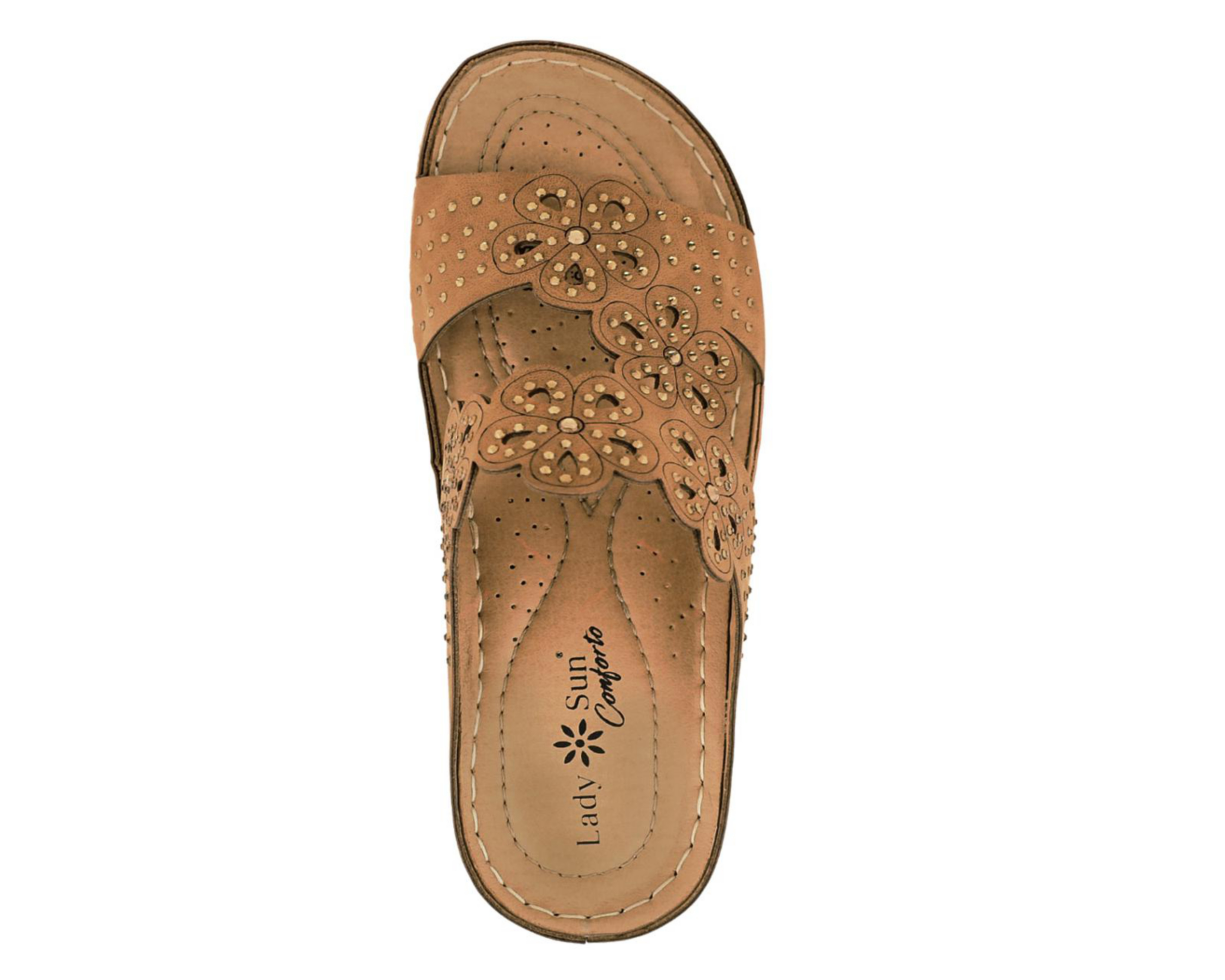 Foto 6 pulgar | Sandalias Confort Lady Sun Conforto para Mujer