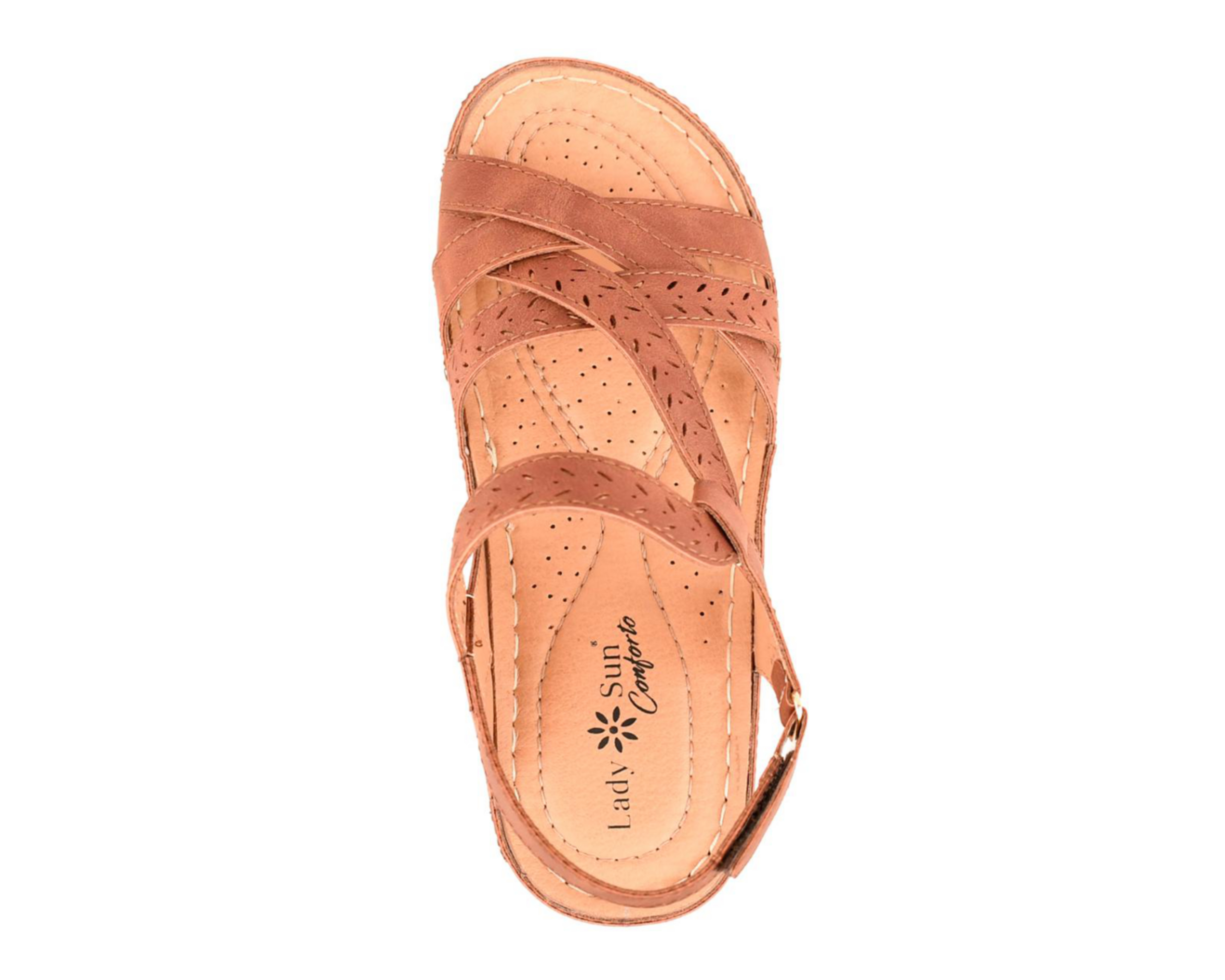 Foto 6 pulgar | Sandalias Confort Lady Sun Conforto para Mujer