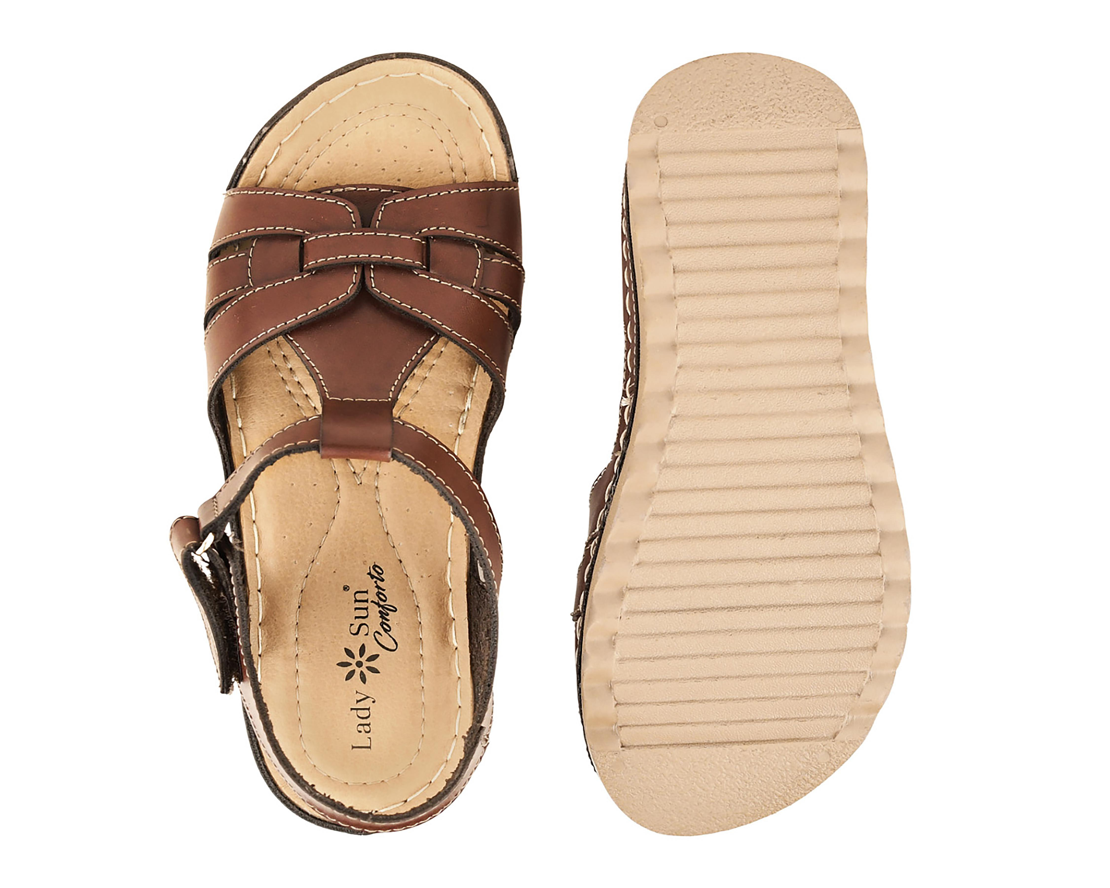 Foto 3 pulgar | Sandalias Confort Lady Sun Conforto para Mujer