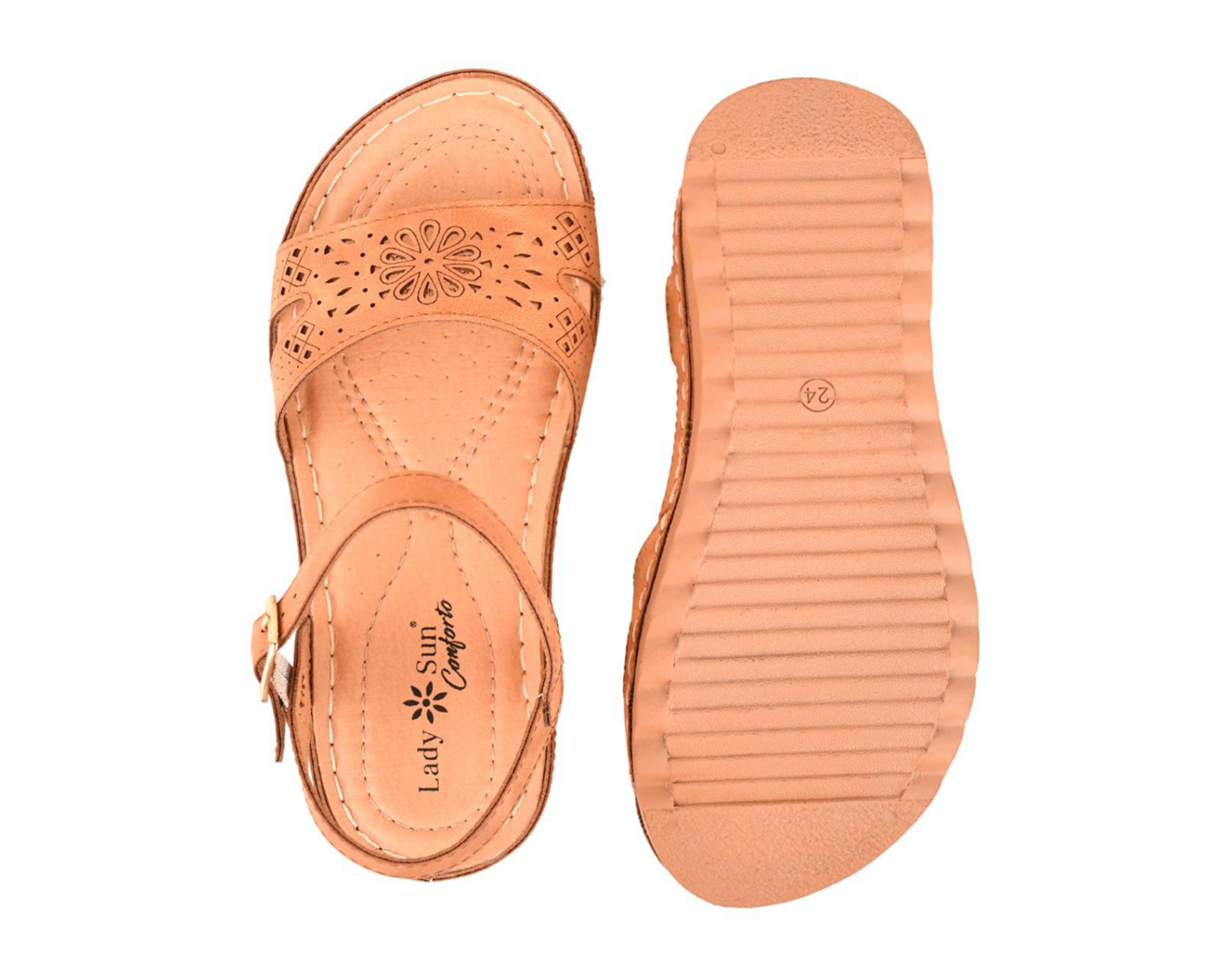 Foto 3 pulgar | Sandalias Confort Lady Sun Conforto para Mujer