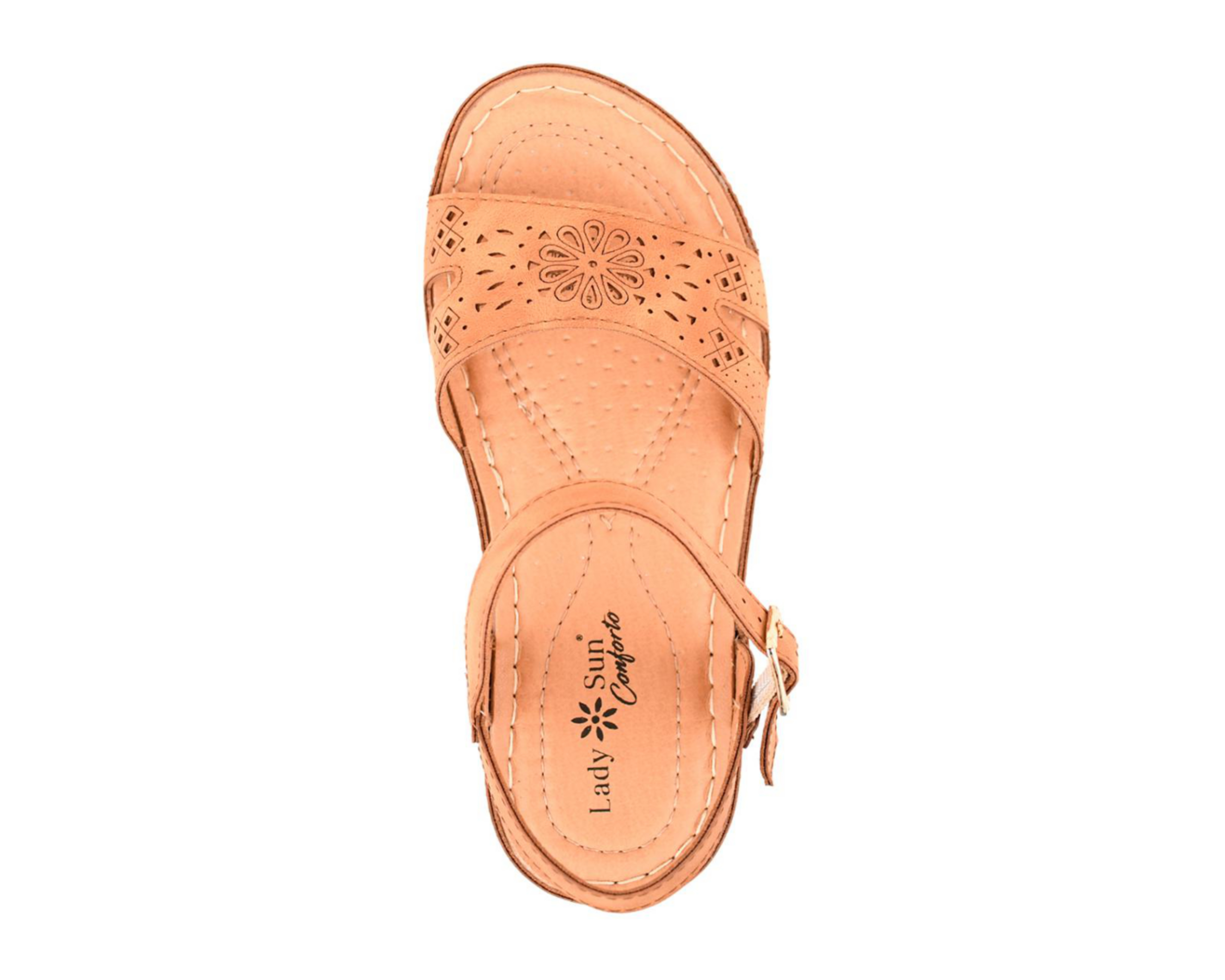 Foto 6 pulgar | Sandalias Confort Lady Sun Conforto para Mujer