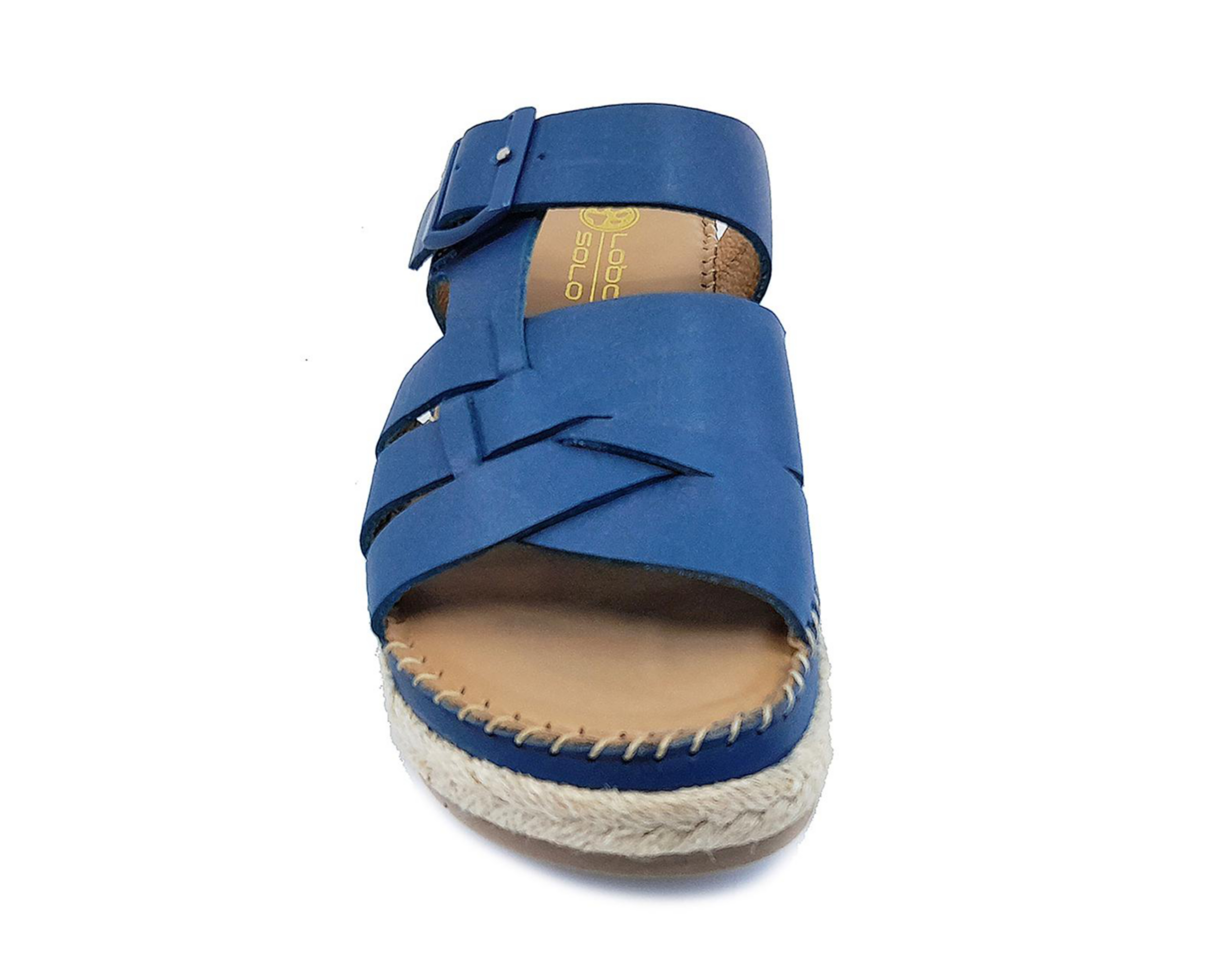 Foto 5 | Sandalias Confort Lobo Solo de Piel para Mujer