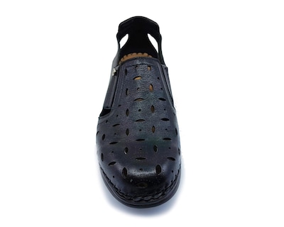 Foto 5 | Zapatos Confort Lobo Solo de Piel para Mujer