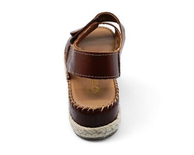 Foto 6 | Sandalias Confort Lobo Solo de Piel para Mujer