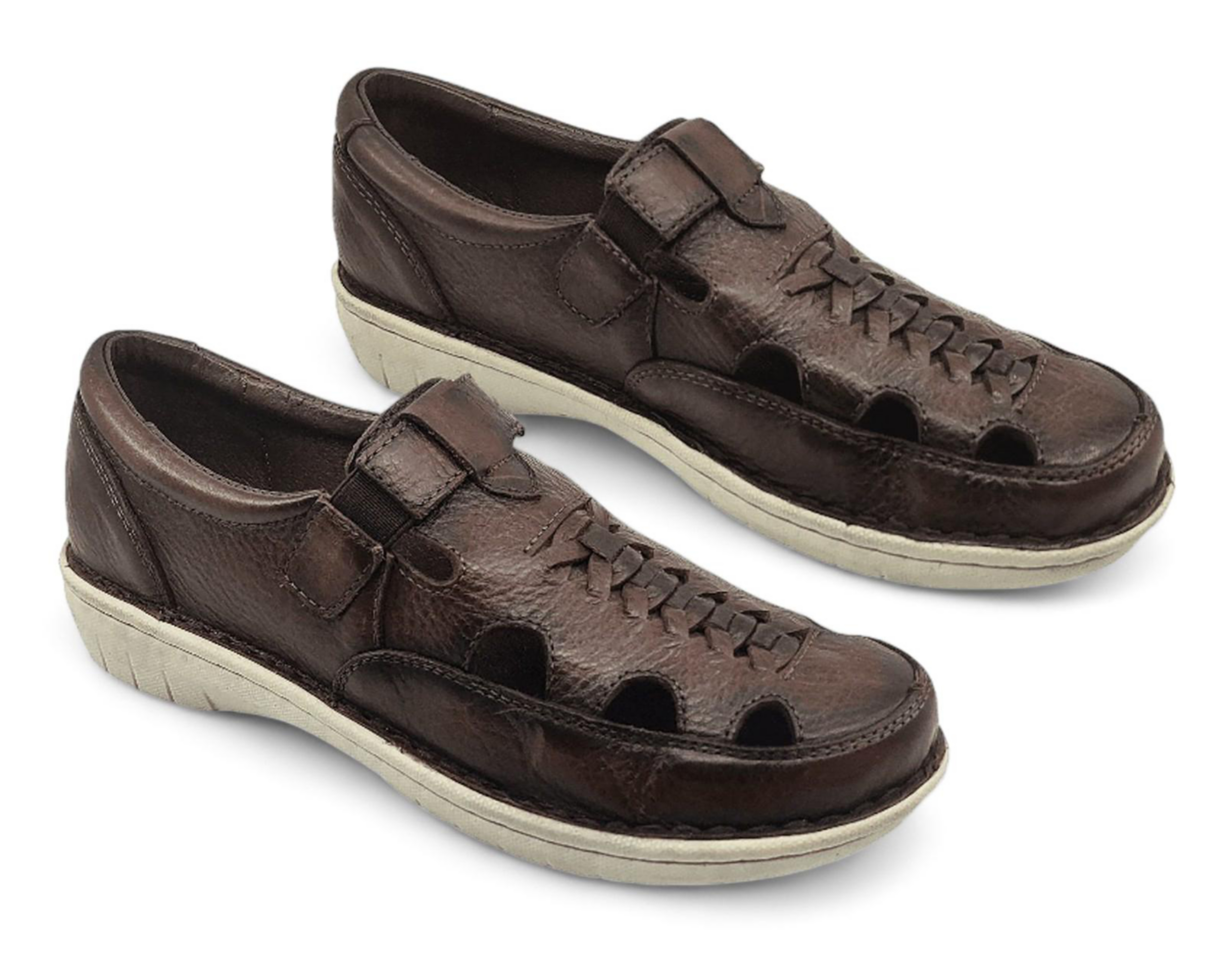Zapatos Confort Lobo Solo de Piel para Mujer