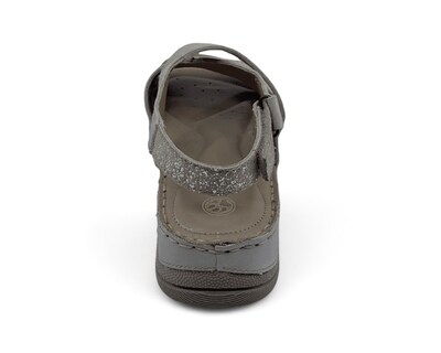 Foto 6 | Sandalias Confort Lobo Solo de Piel para Mujer
