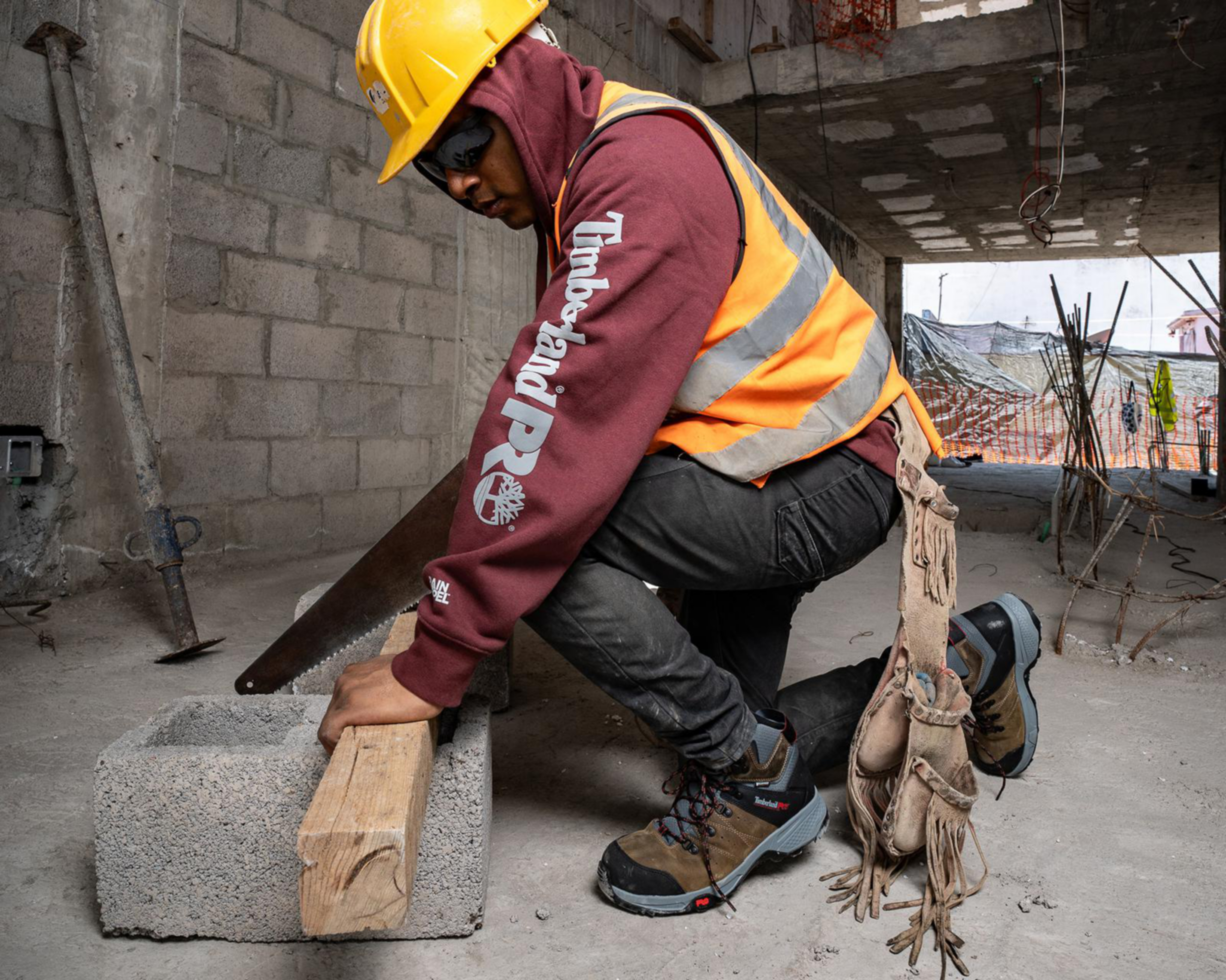 Foto 9 pulgar | Botas de Trabajo Timberland de Piel para Hombre