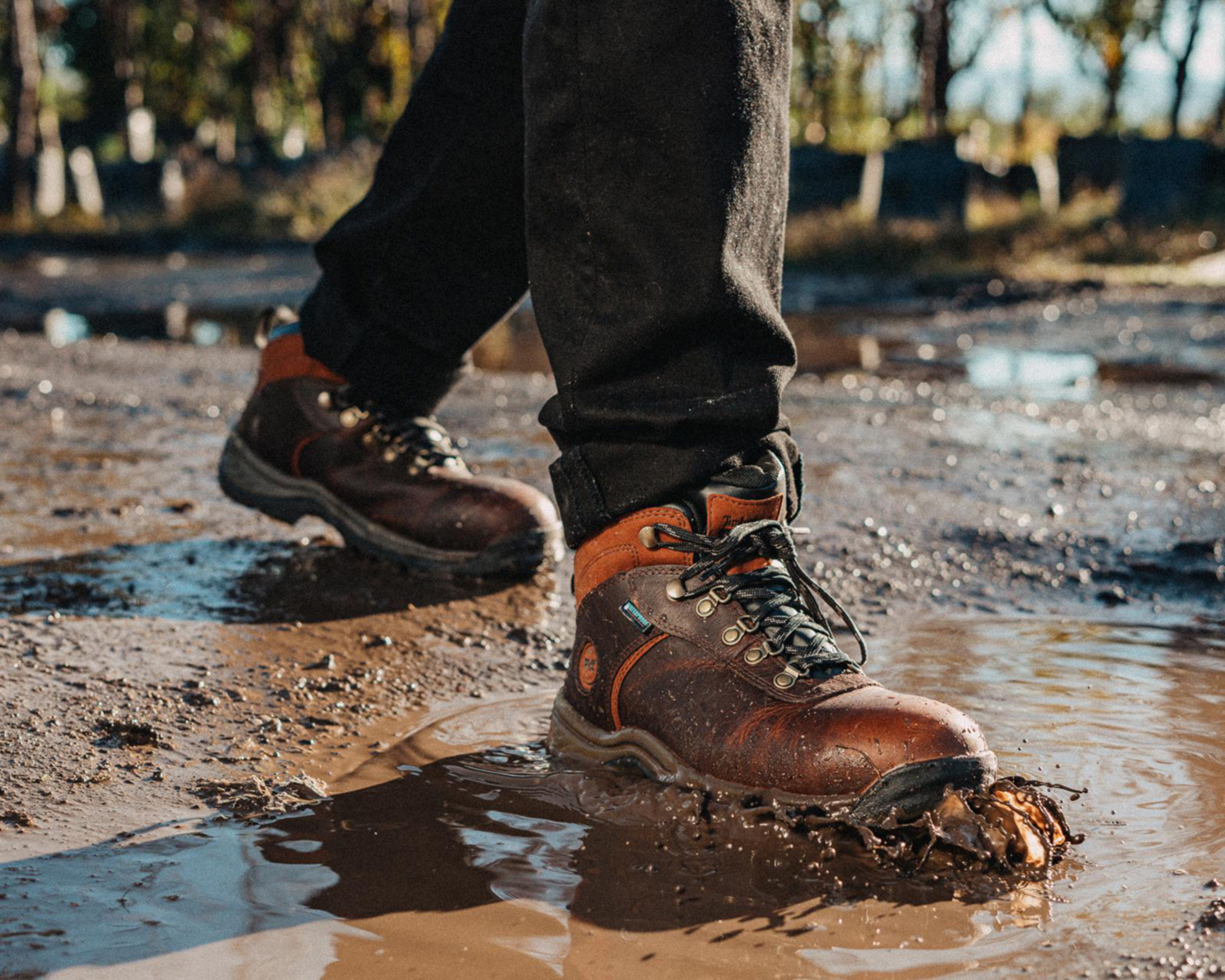 Foto 9 pulgar | Botas Timberland Flume Work ST WP para Hombre