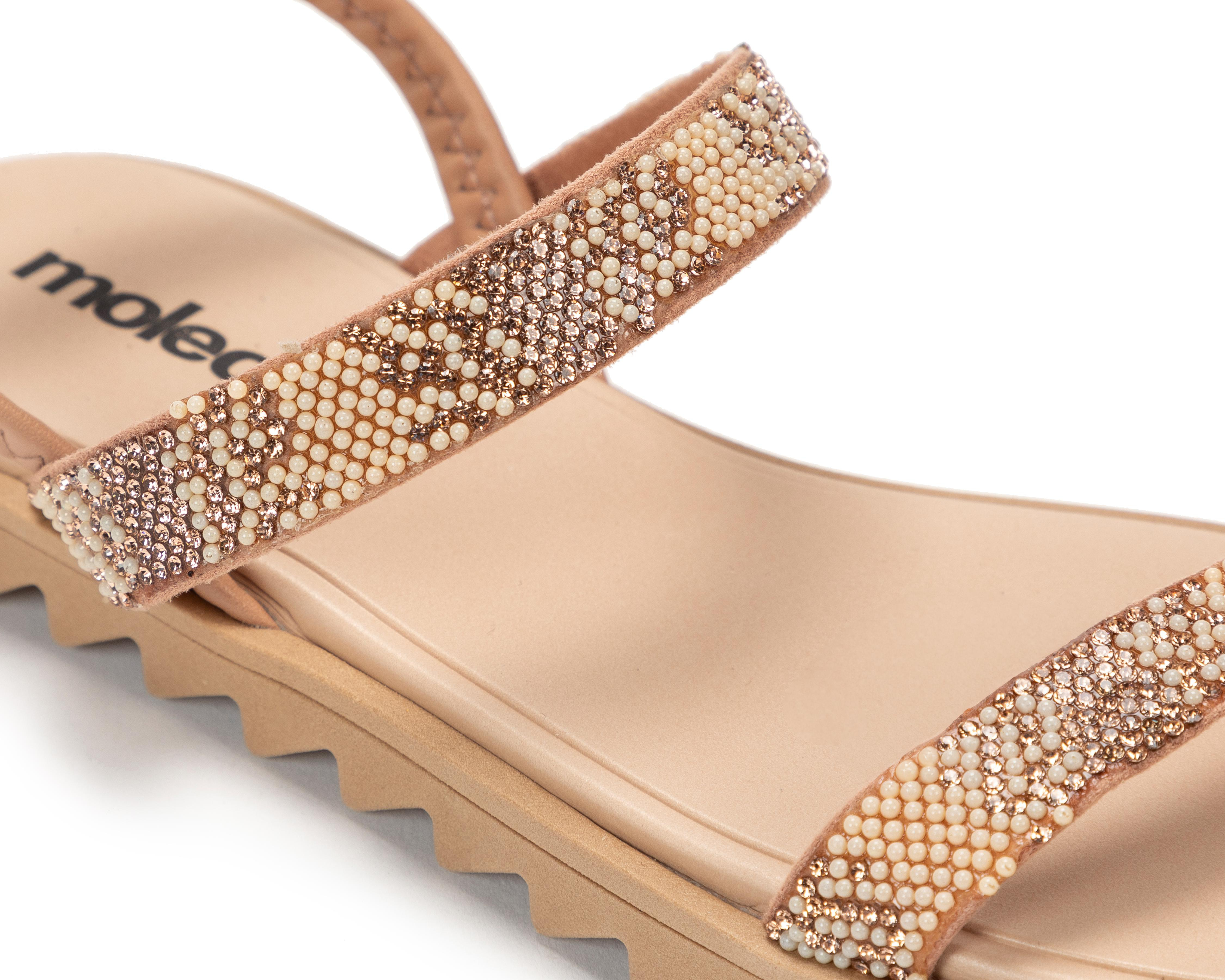 Foto 6 | Sandalias Casuales Moleca para Mujer