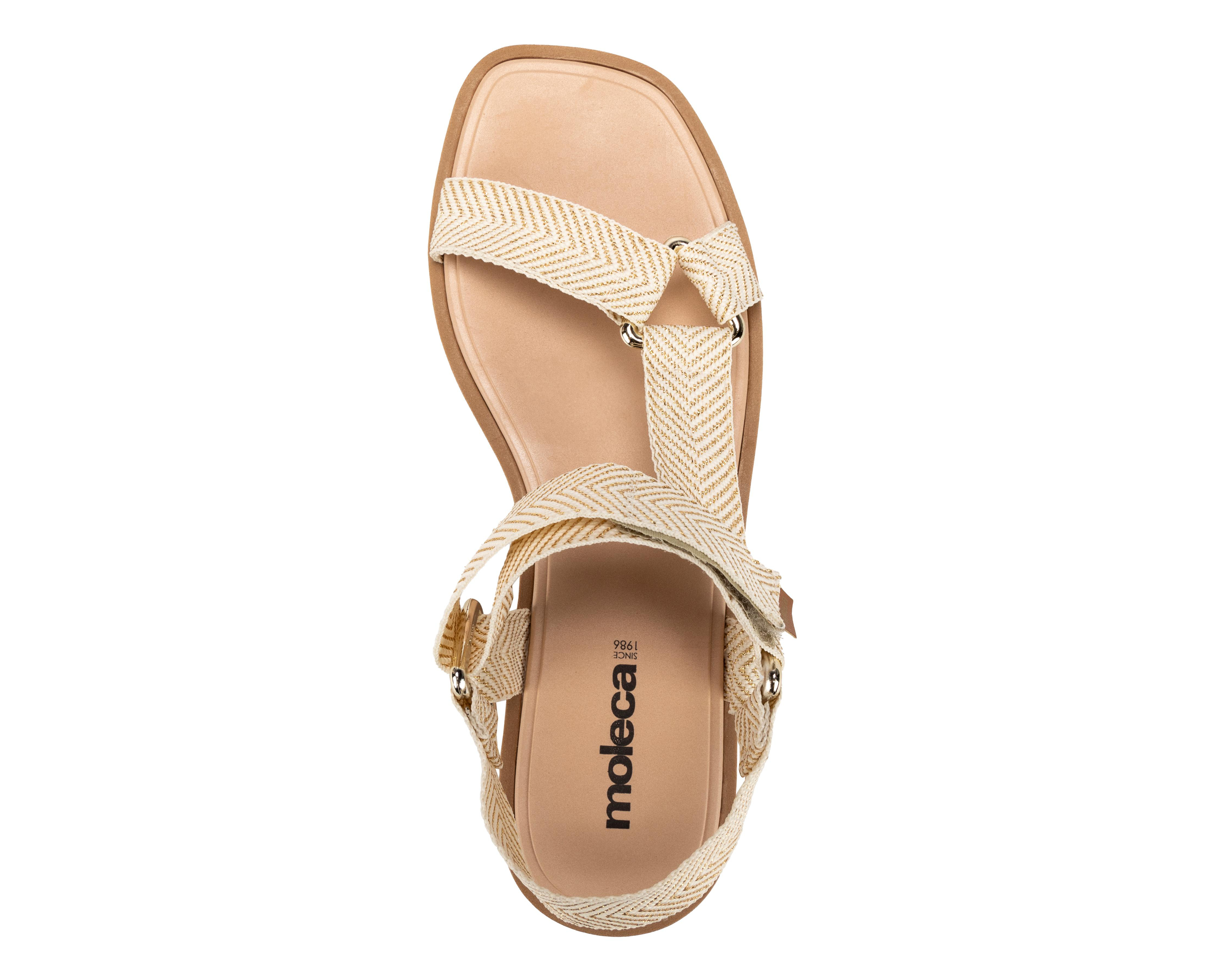 Foto 5 | Sandalias Casuales Moleca para Mujer