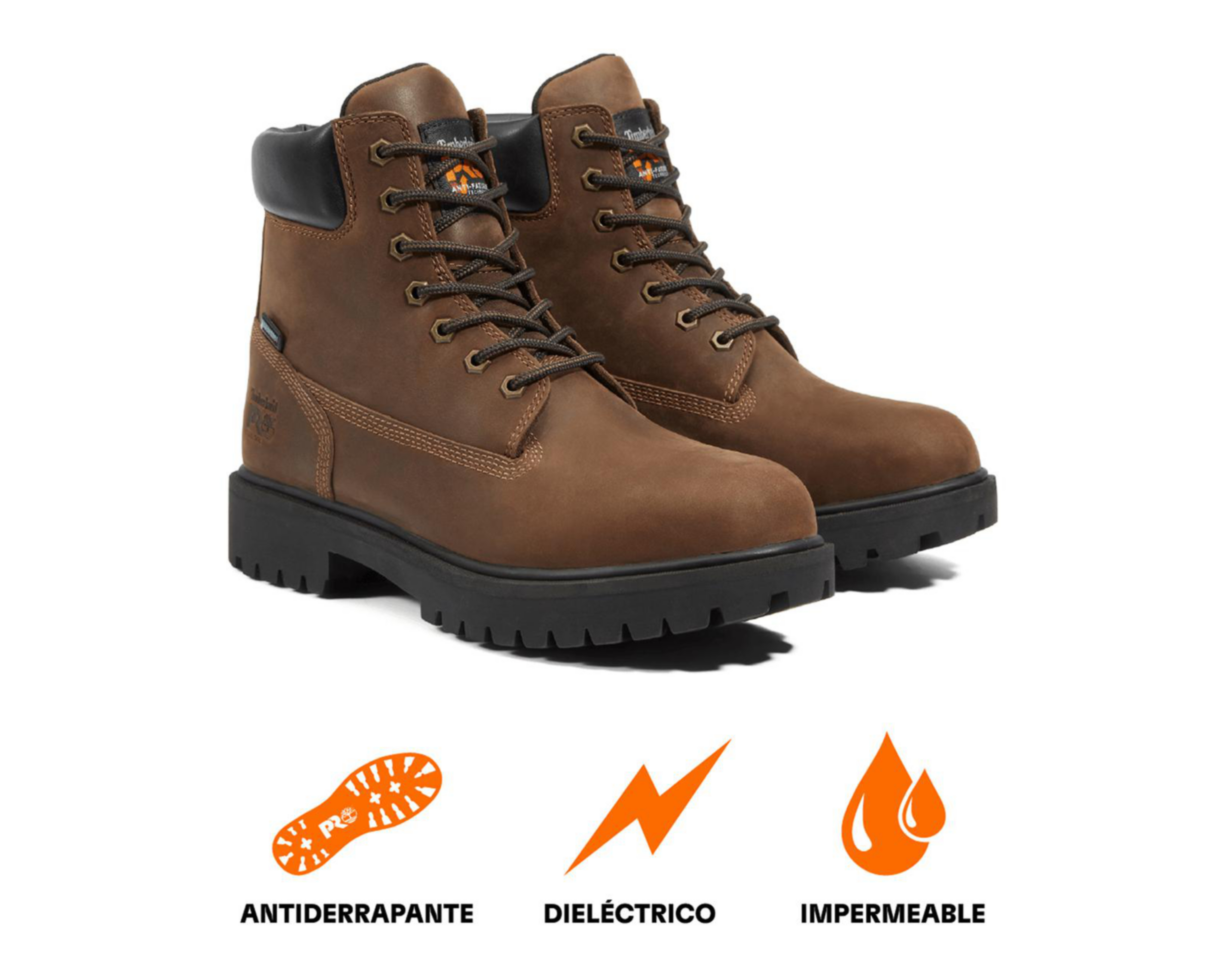 Foto 8 pulgar | Botas Timberland 6 In Direct Attach WP INS para Hombre