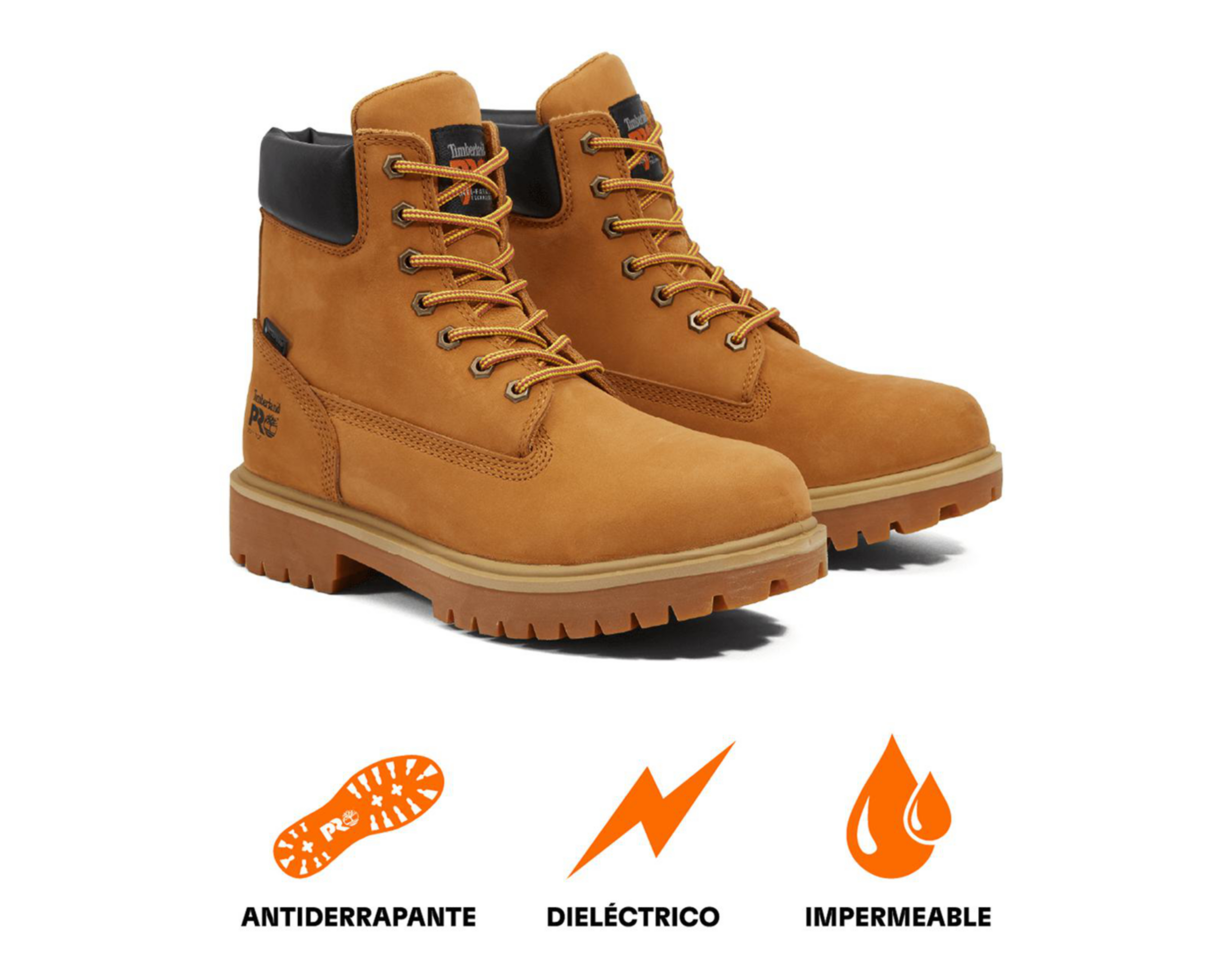 Foto 8 pulgar | Botas Timberland 6 In Direct Attach WP INS para Hombre