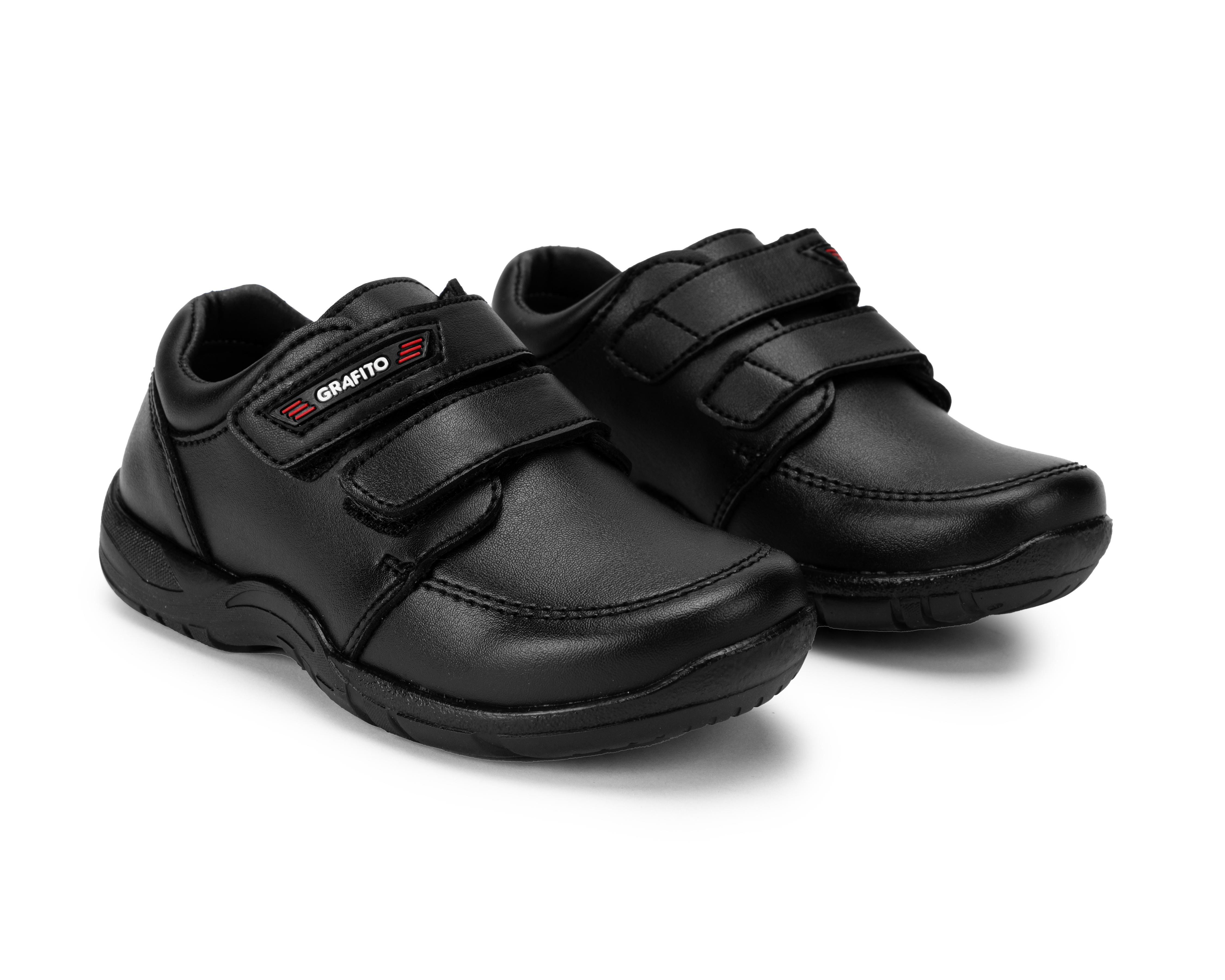 Zapato Escolar Grafito para Niño $249