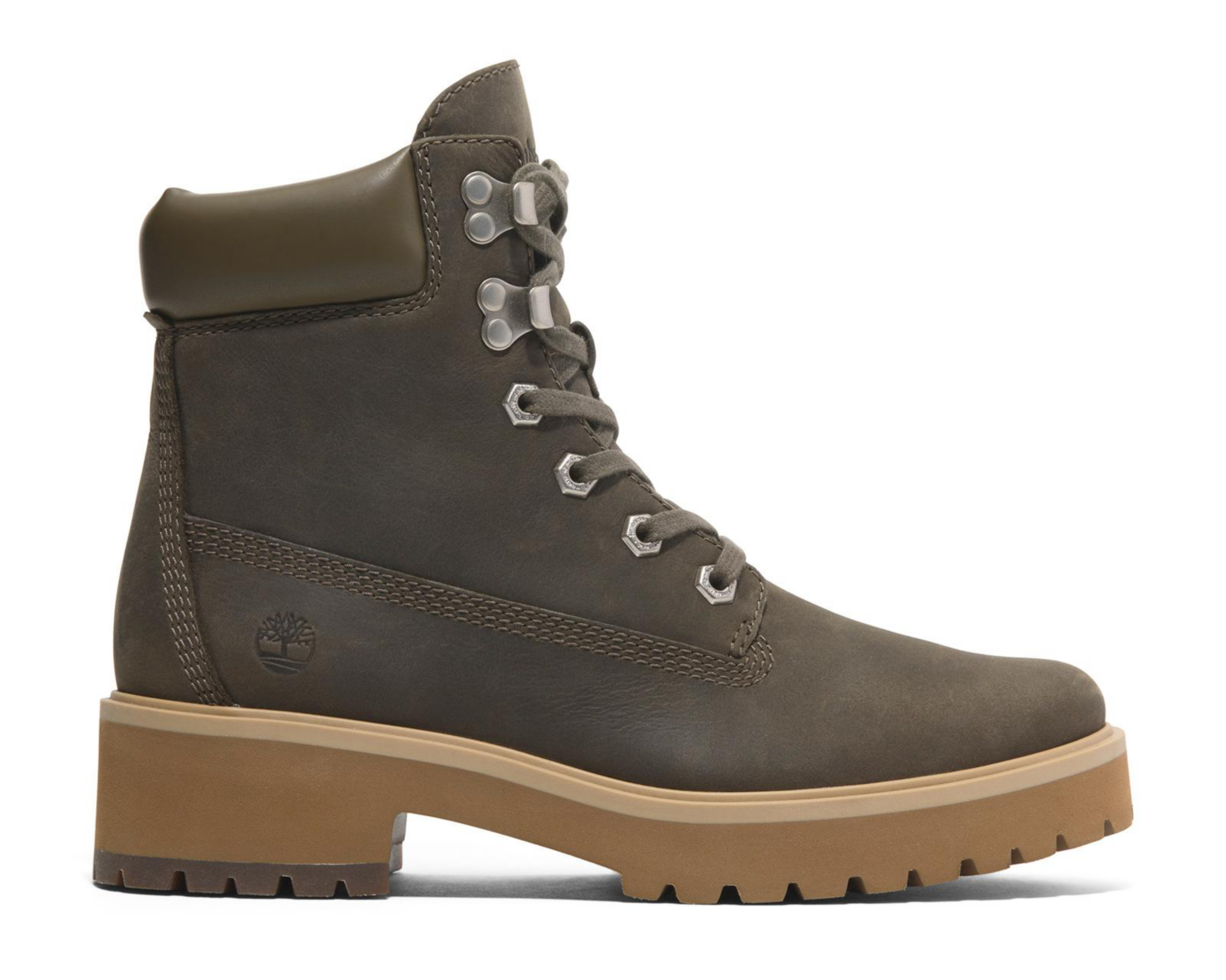 Foto 4 | Botas Urbanas Timberland de Piel para Mujer