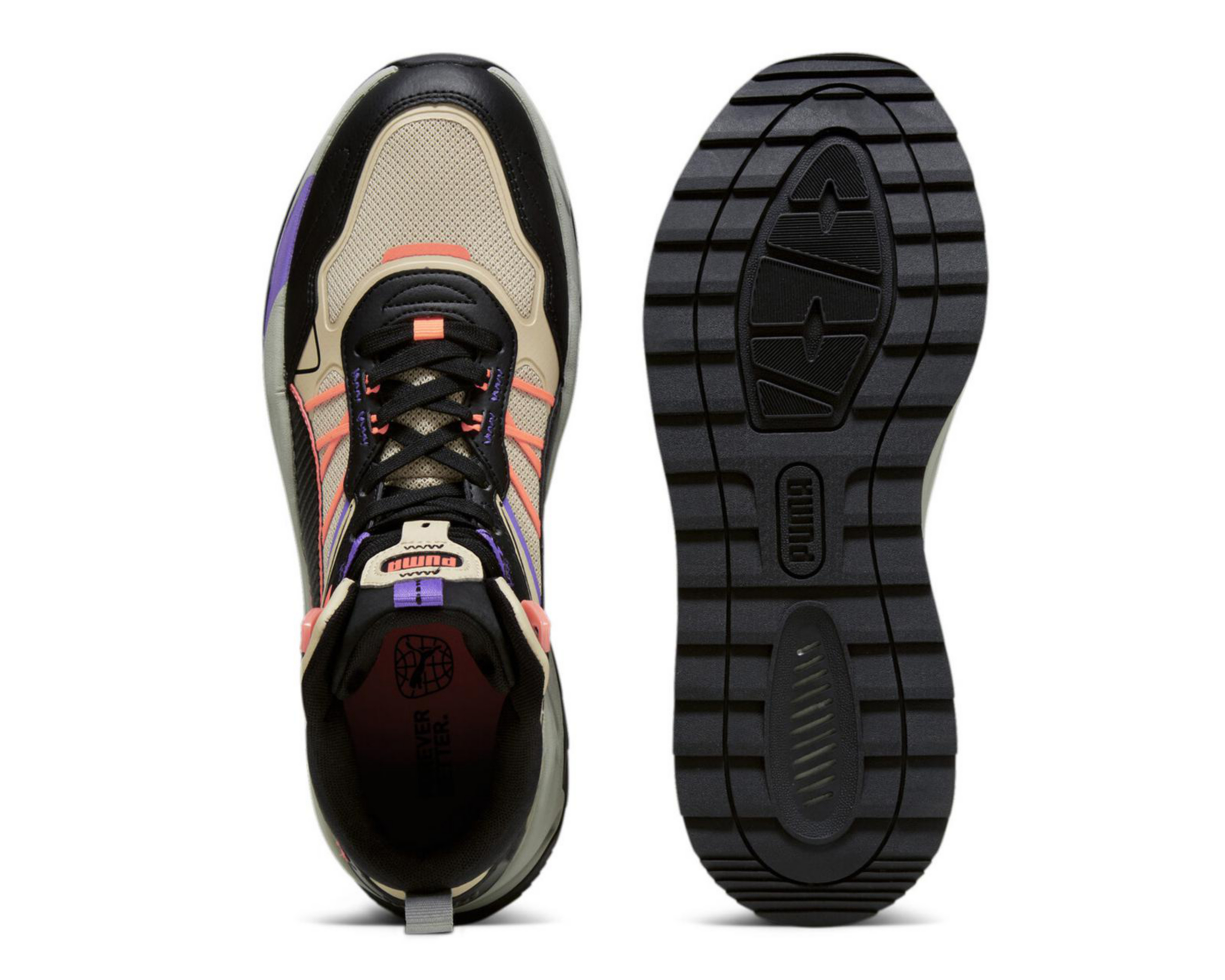Foto 3 pulgar | Tenis Puma Trinity Mid Hybrid para Hombre