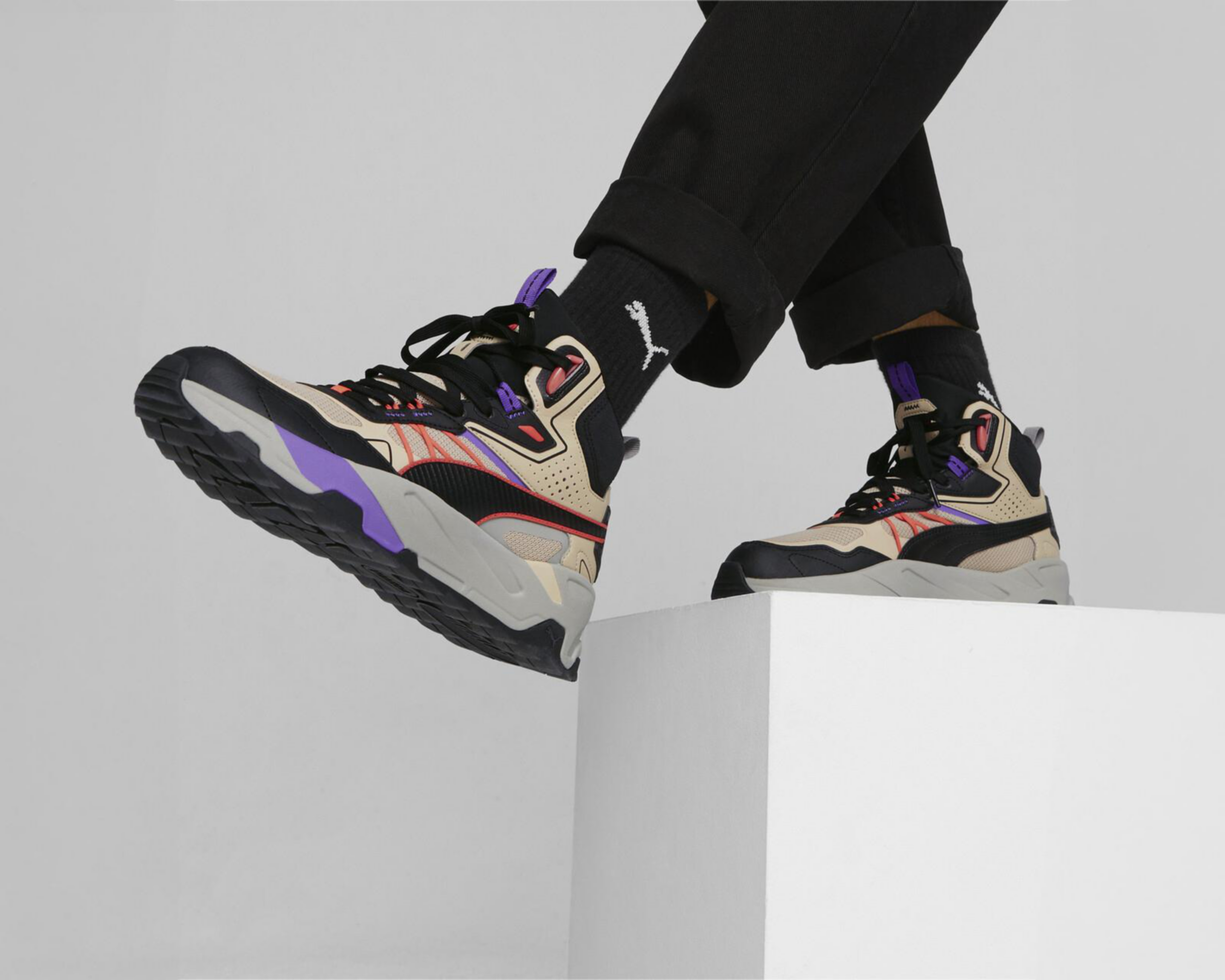 Foto 8 pulgar | Tenis Puma Trinity Mid Hybrid para Hombre
