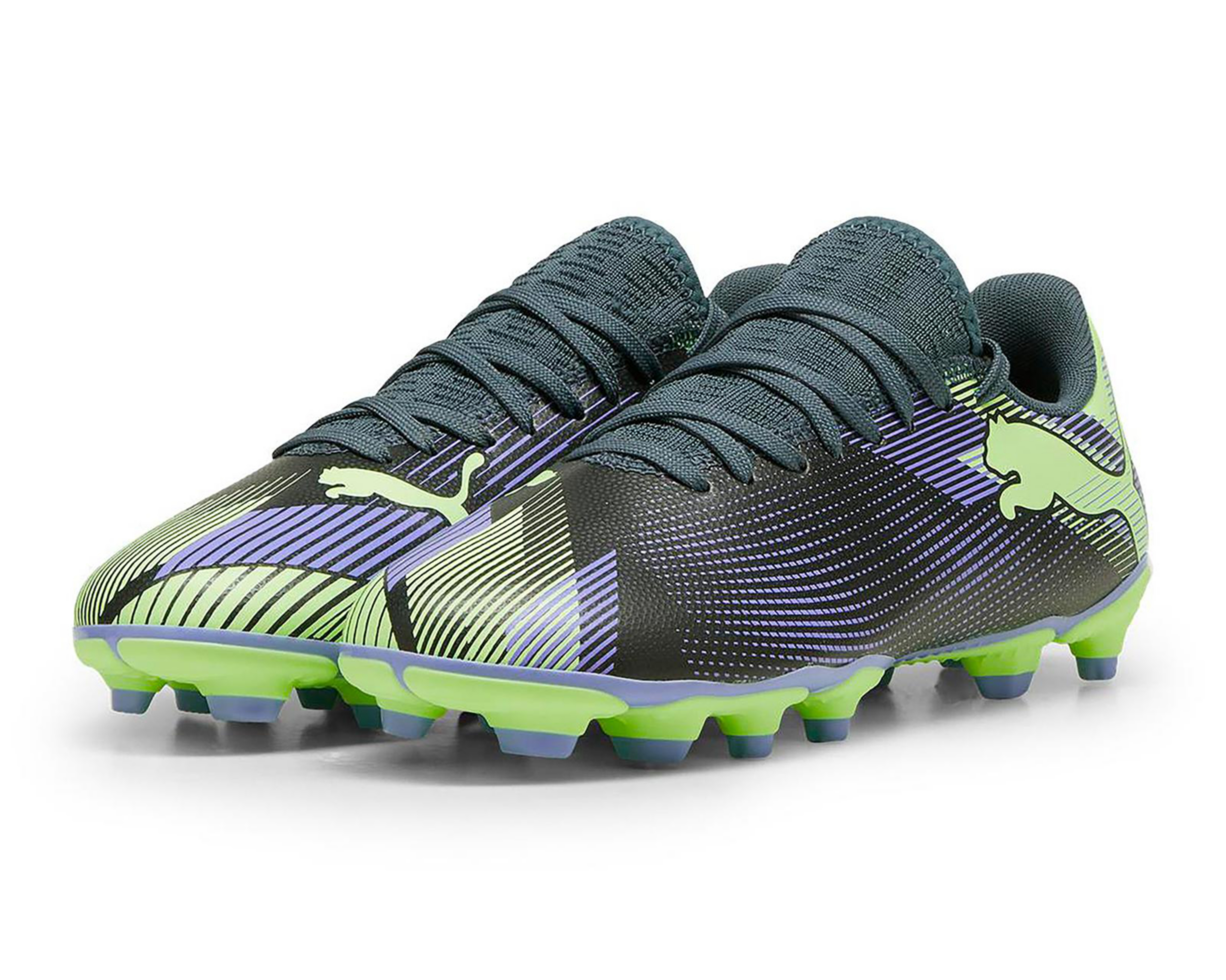 Foto 1 | Taquetes Puma Future 7 Play FG AG Juveniles