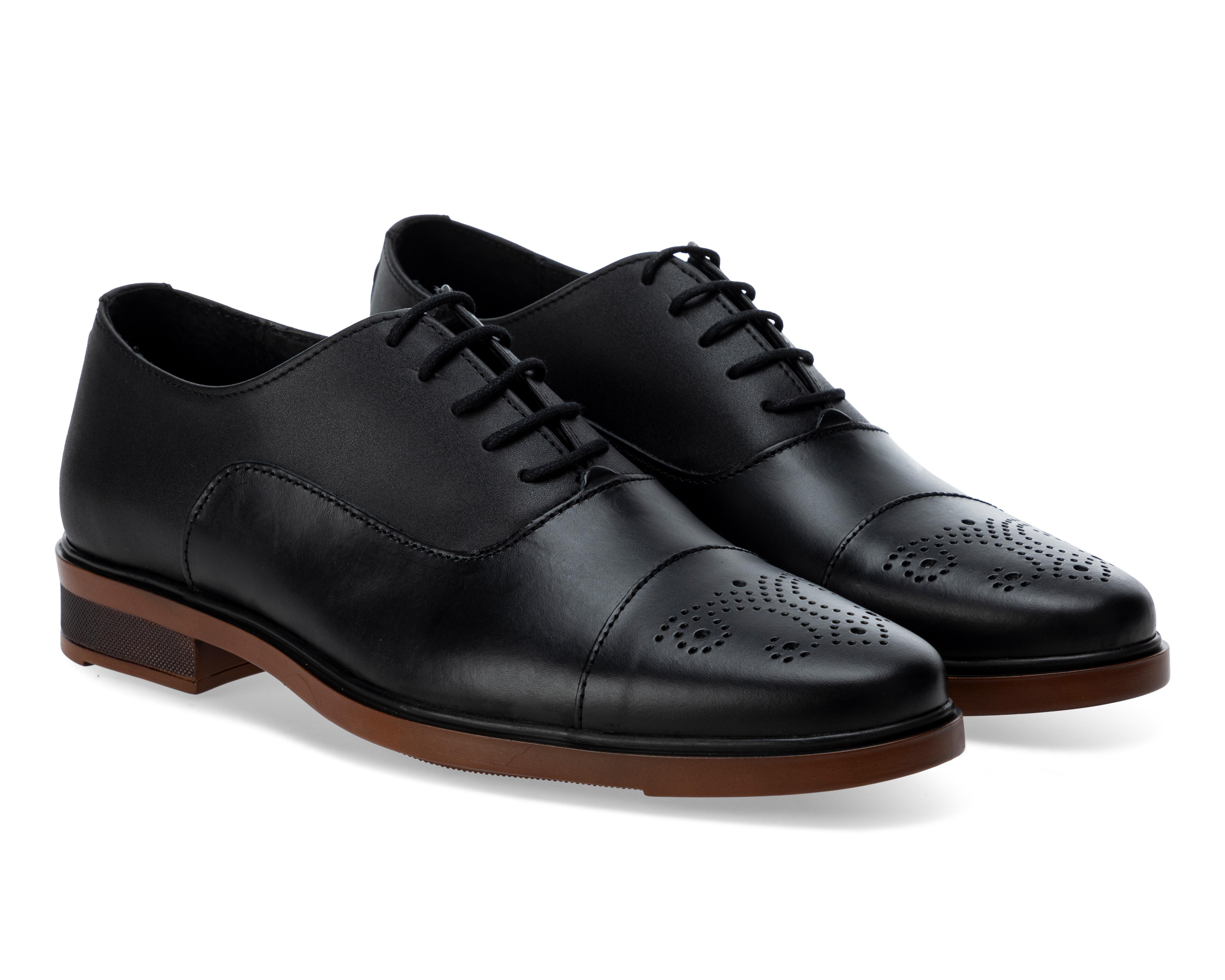 Zapatos de Vestir Wall Street de Piel para Hombre