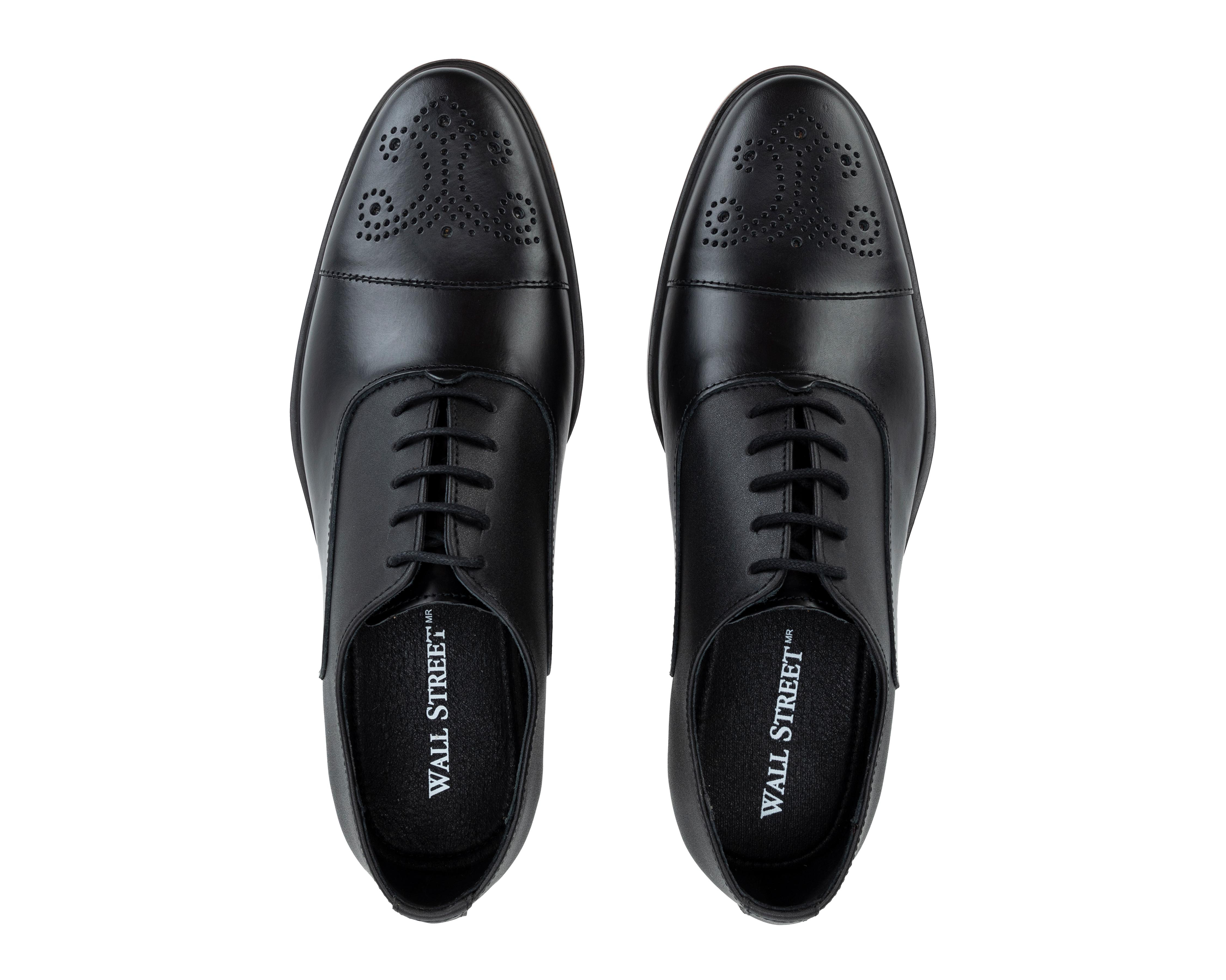 Foto 3 | Zapatos de Vestir Wall Street de Piel para Hombre