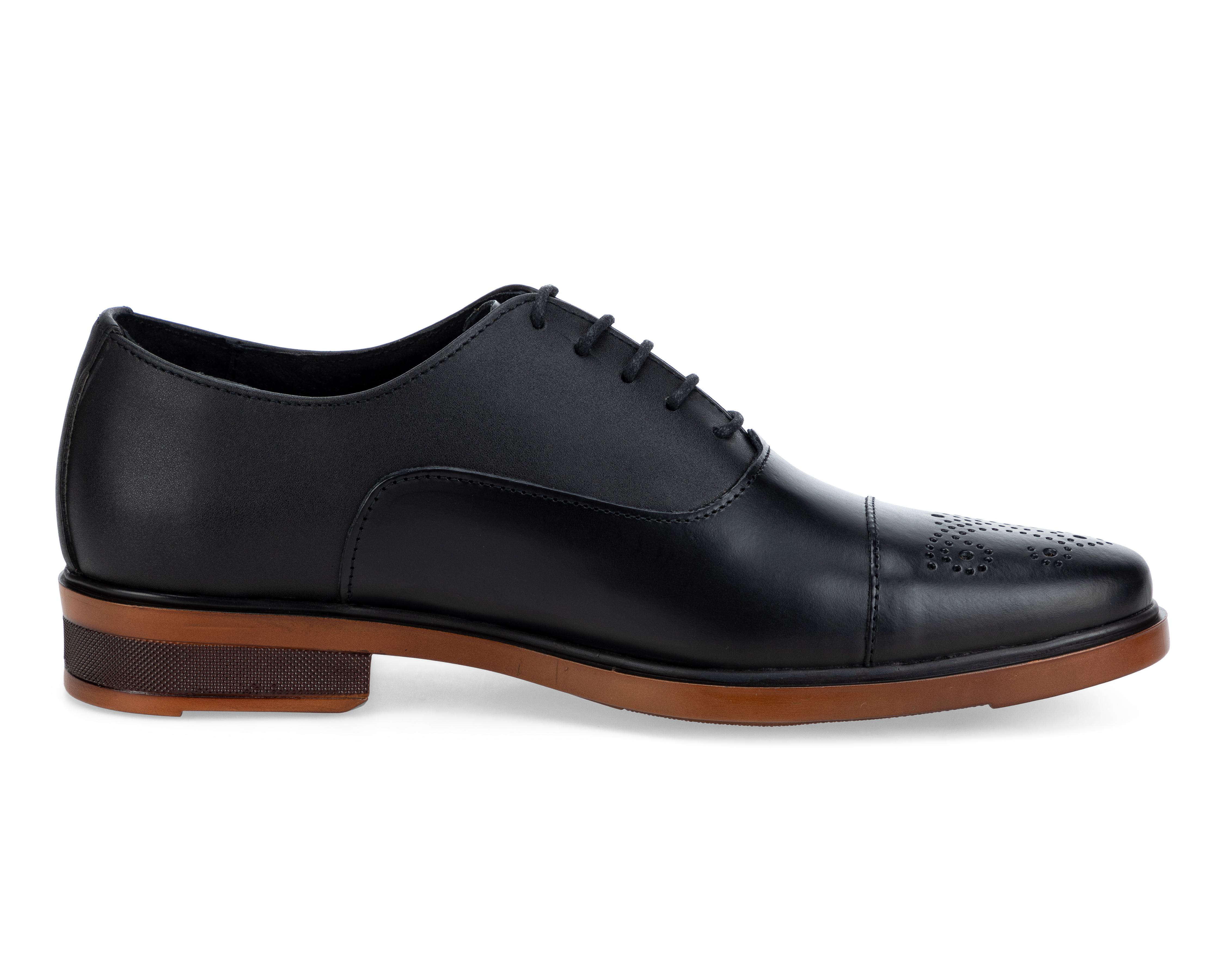 Foto 4 | Zapatos de Vestir Wall Street de Piel para Hombre