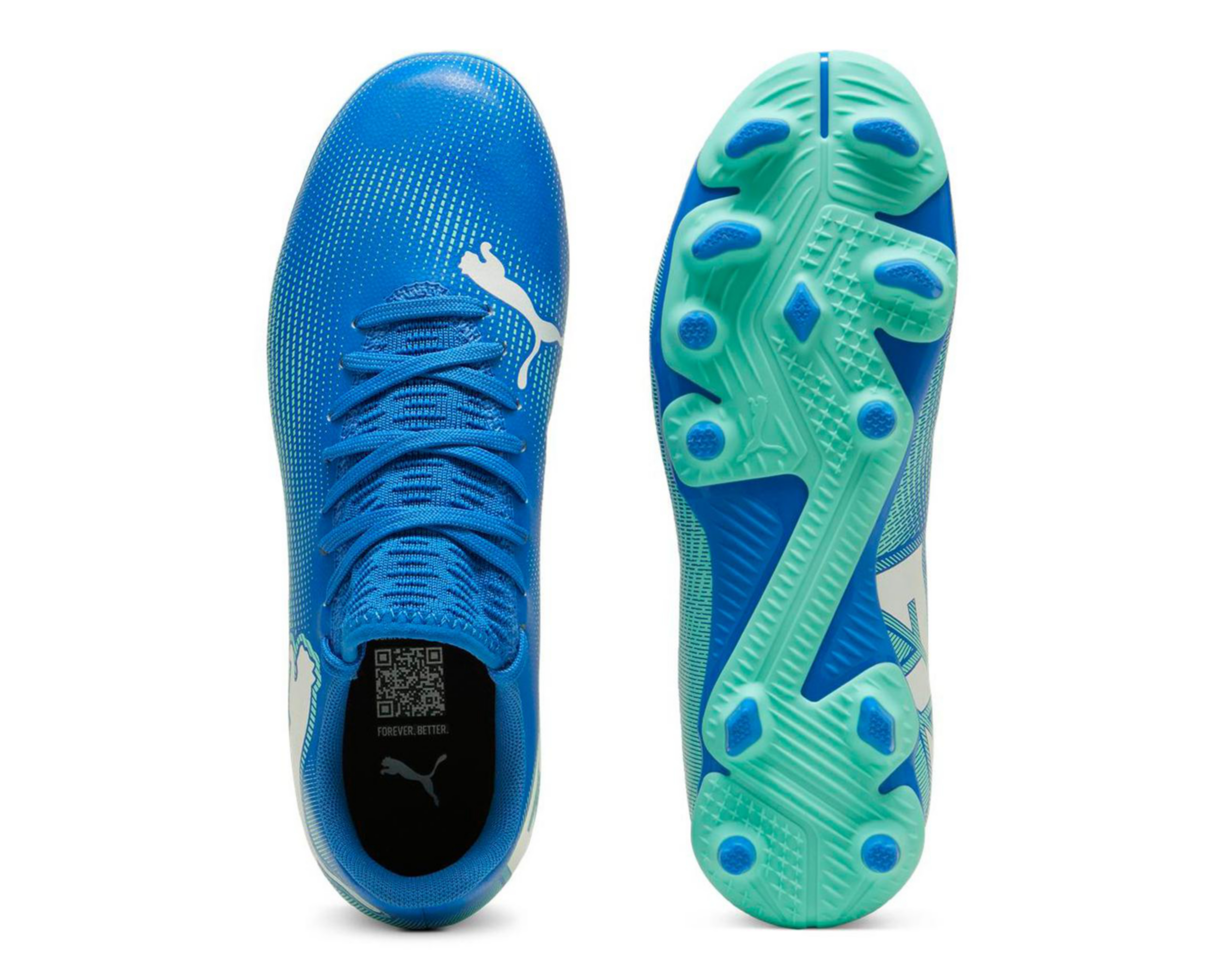 Foto 2 | Taquetes Puma Future 7 Play FG AG Juveniles