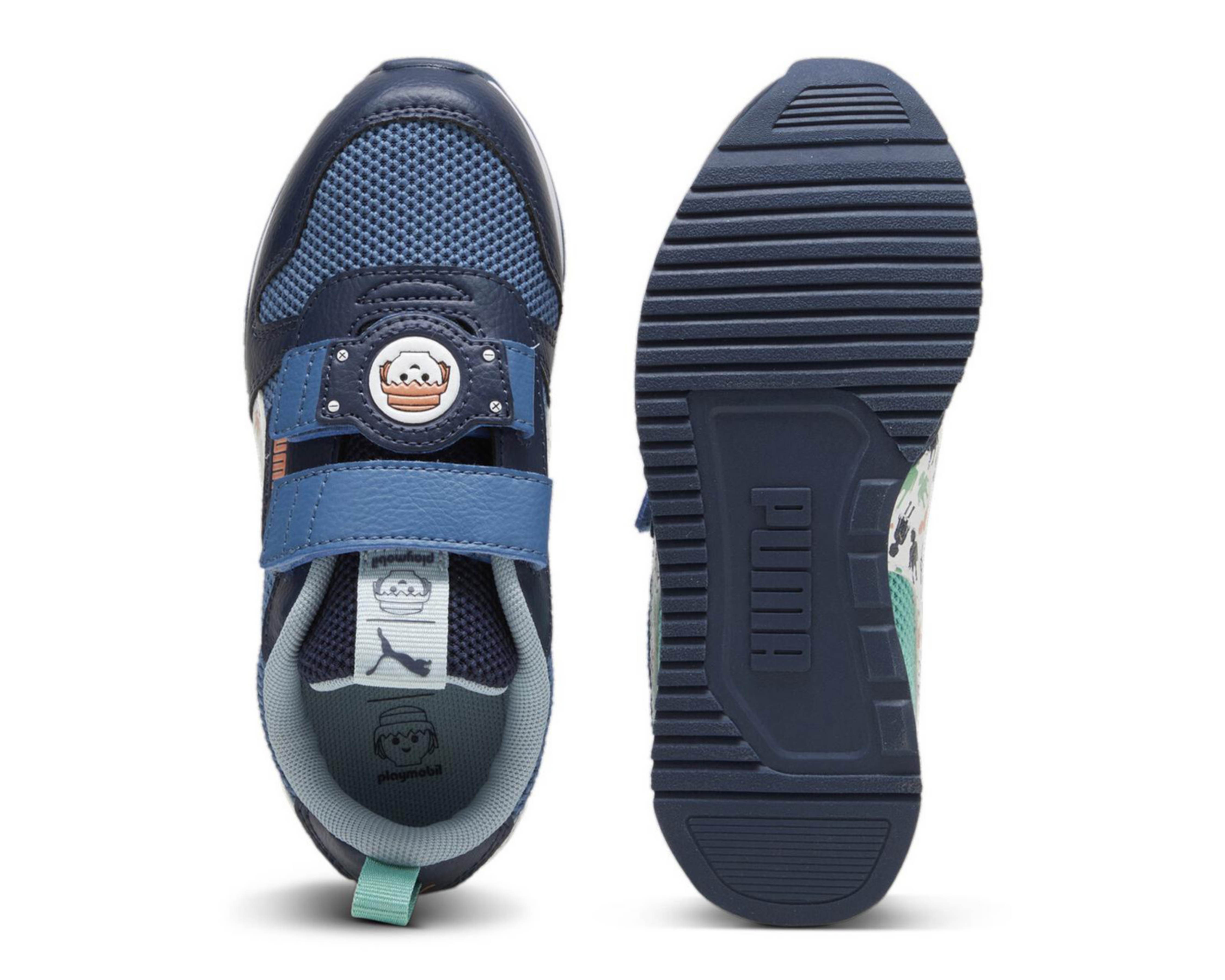 Foto 3 pulgar | Tenis Puma R78 Playmobil V para Niño