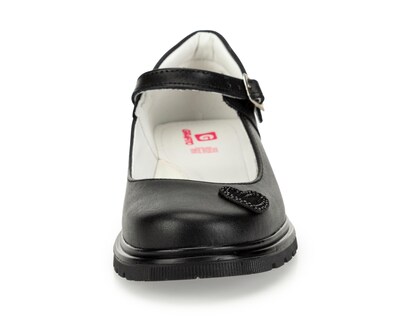 Foto 5 | Zapatos Escolares Grafito de Piel para Niña