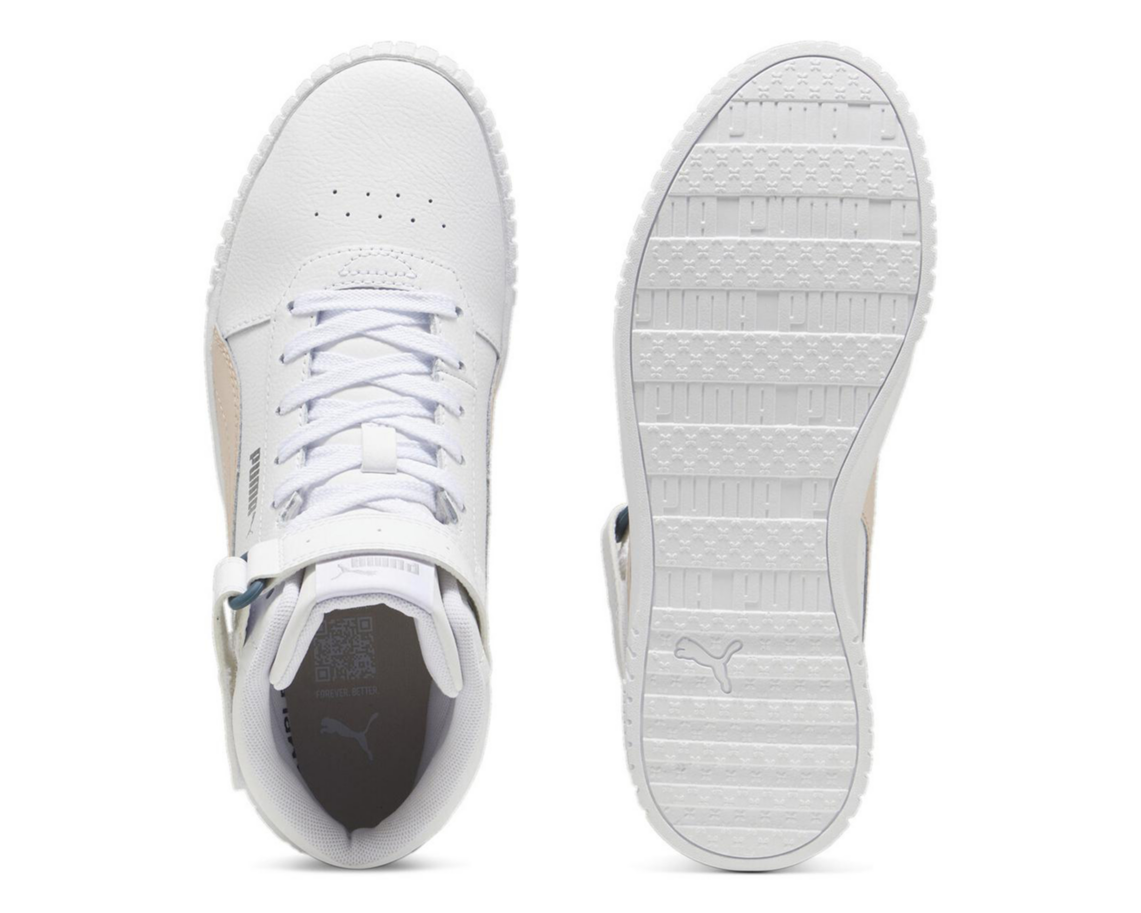 Foto 3 pulgar | Tenis Puma Carina 2.0 Mid para Mujer