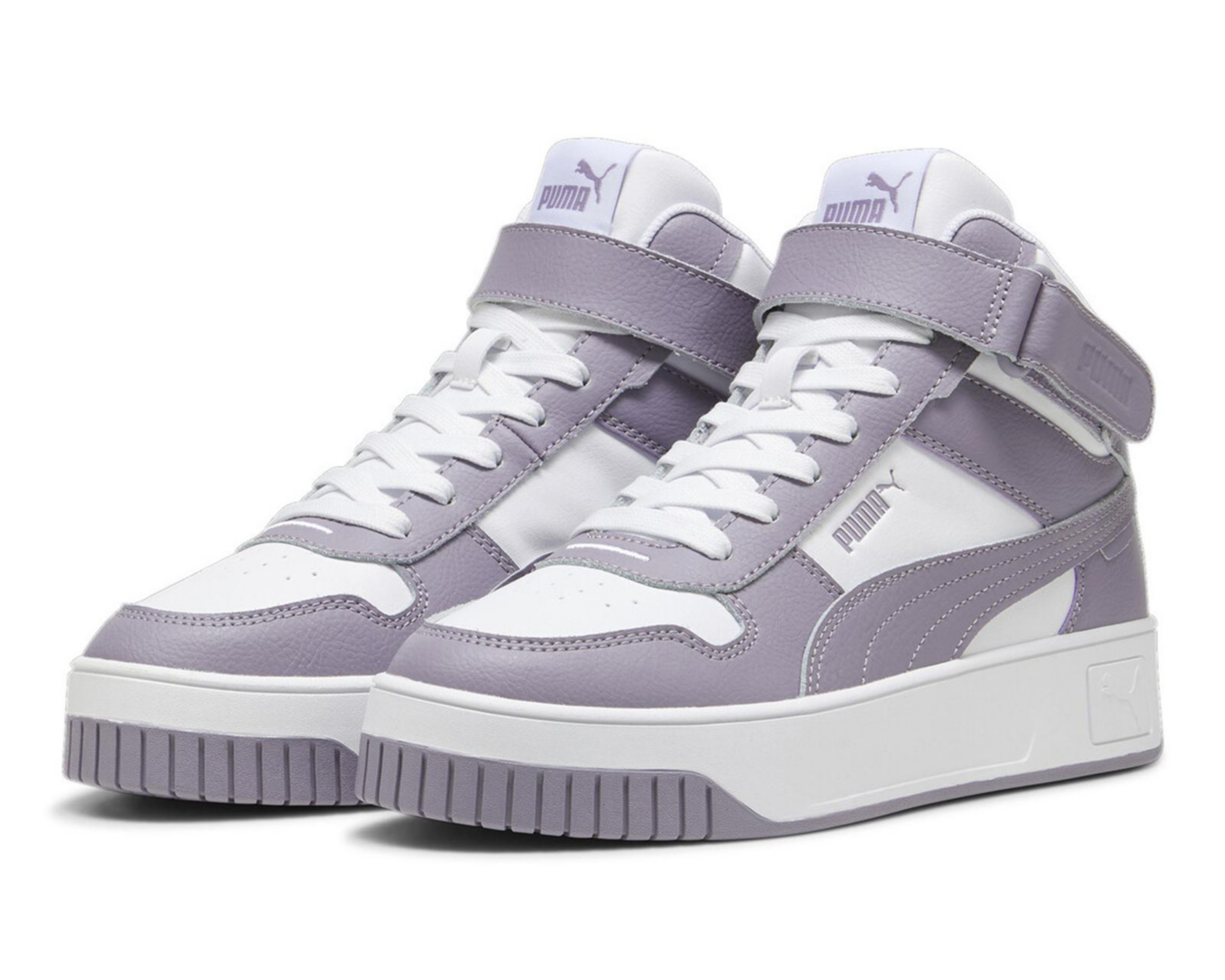 Foto 2 pulgar | Tenis Puma Carina Street Mid para Mujer