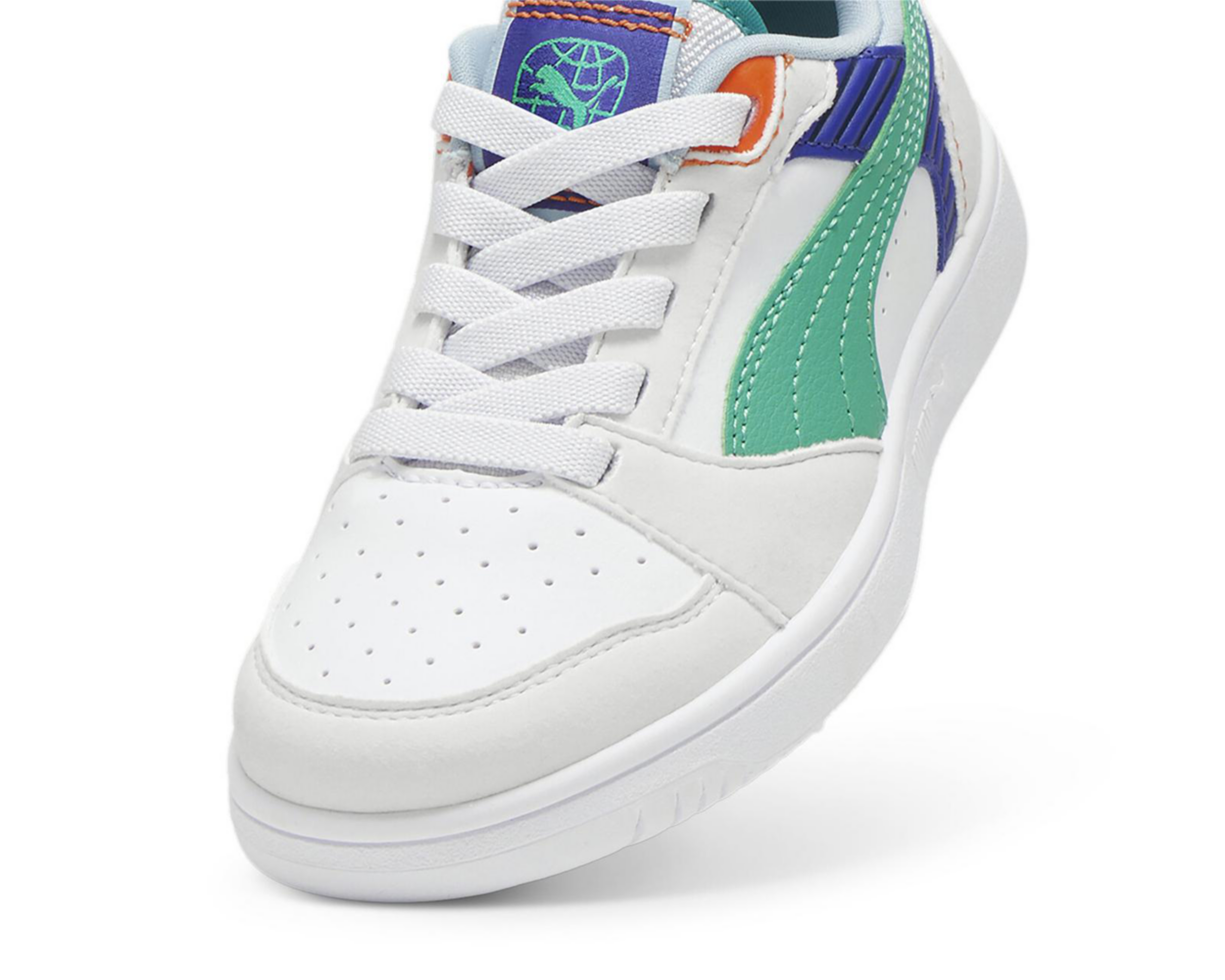 Foto 5 | Tenis Puma Rebound V6 Low para Niño