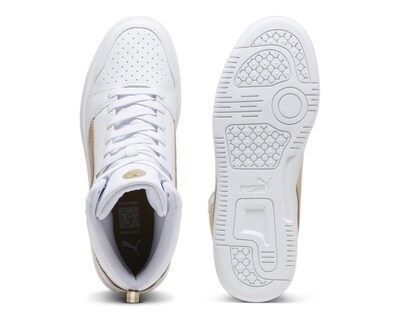 Foto 2 | Tenis Puma Rebound V6 Metallic para Mujer