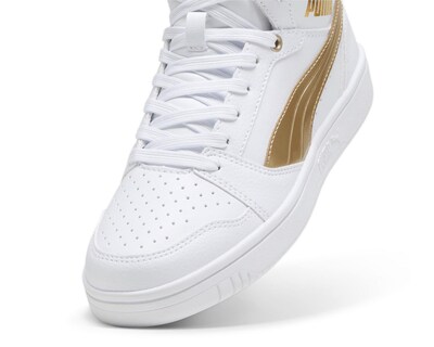 Foto 5 | Tenis Puma Rebound V6 Metallic para Mujer