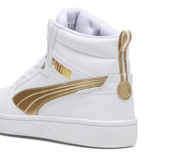 Foto 6 | Tenis Puma Rebound V6 Metallic para Mujer