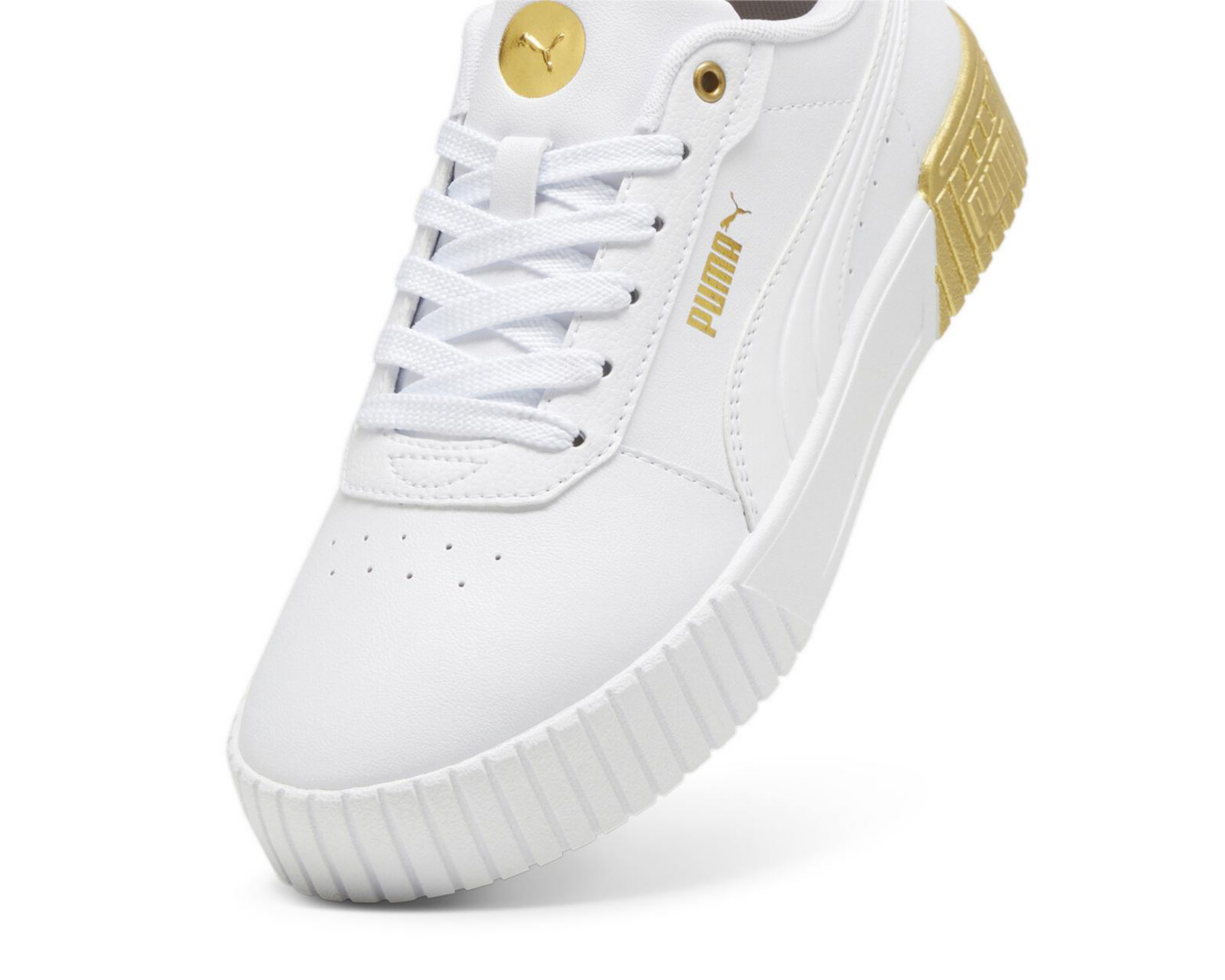 Foto 6 pulgar | Tenis Puma Carina 2.0 Metallic para Mujer