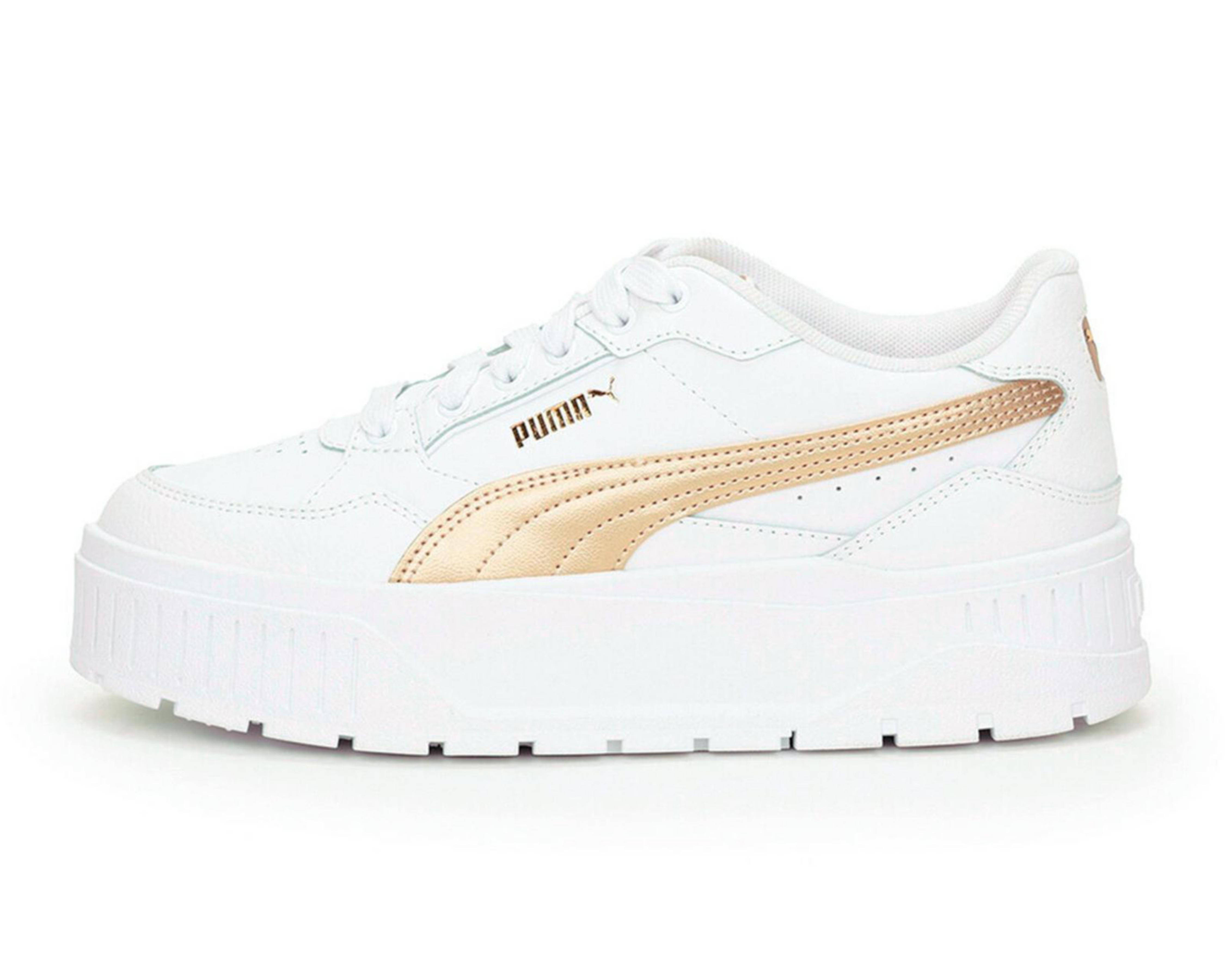 Foto 4 pulgar | Tenis Puma Karmen II Idol Metallic para Mujer