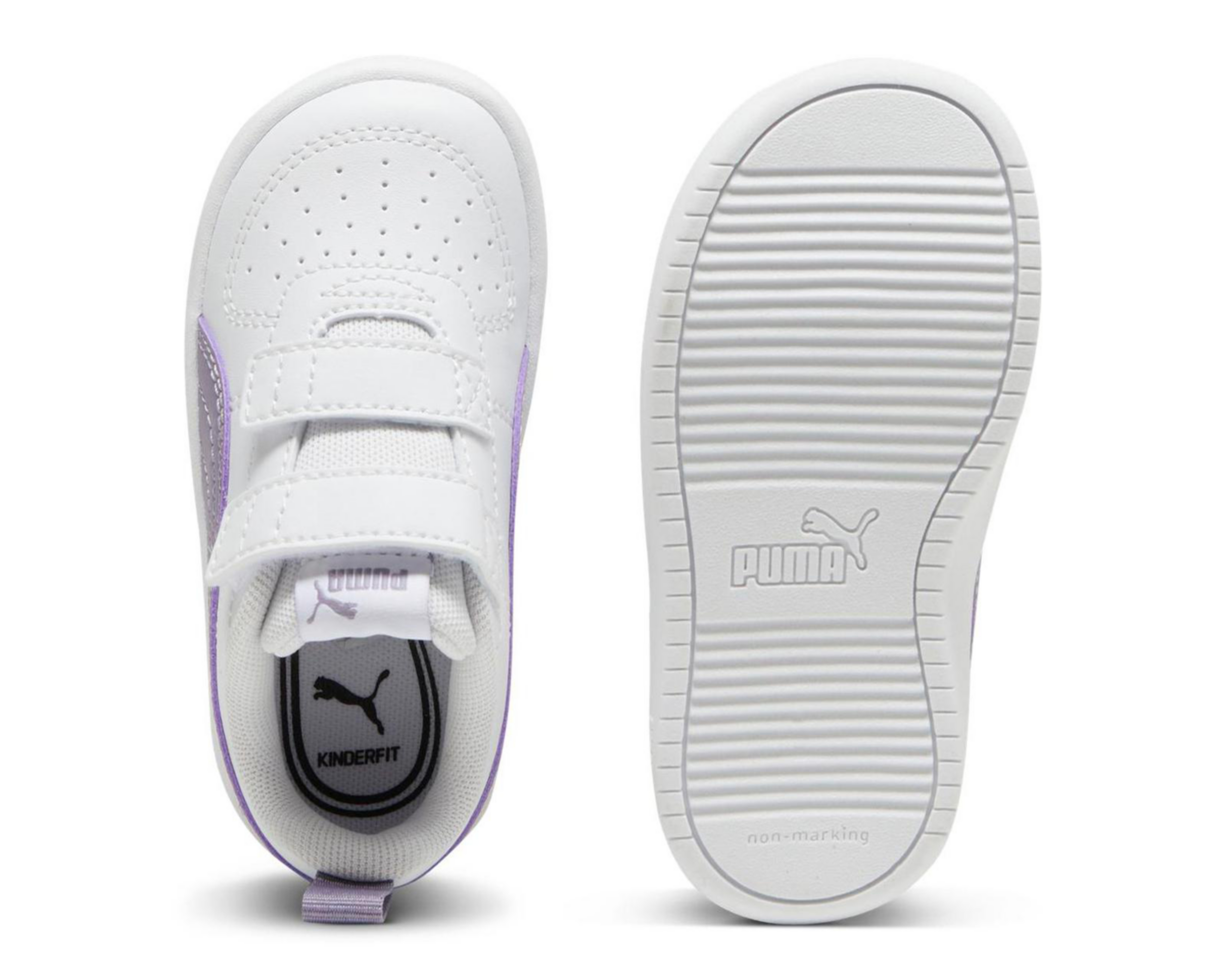 Foto 3 pulgar | Tenis Puma Rickie V para Bebé Niña